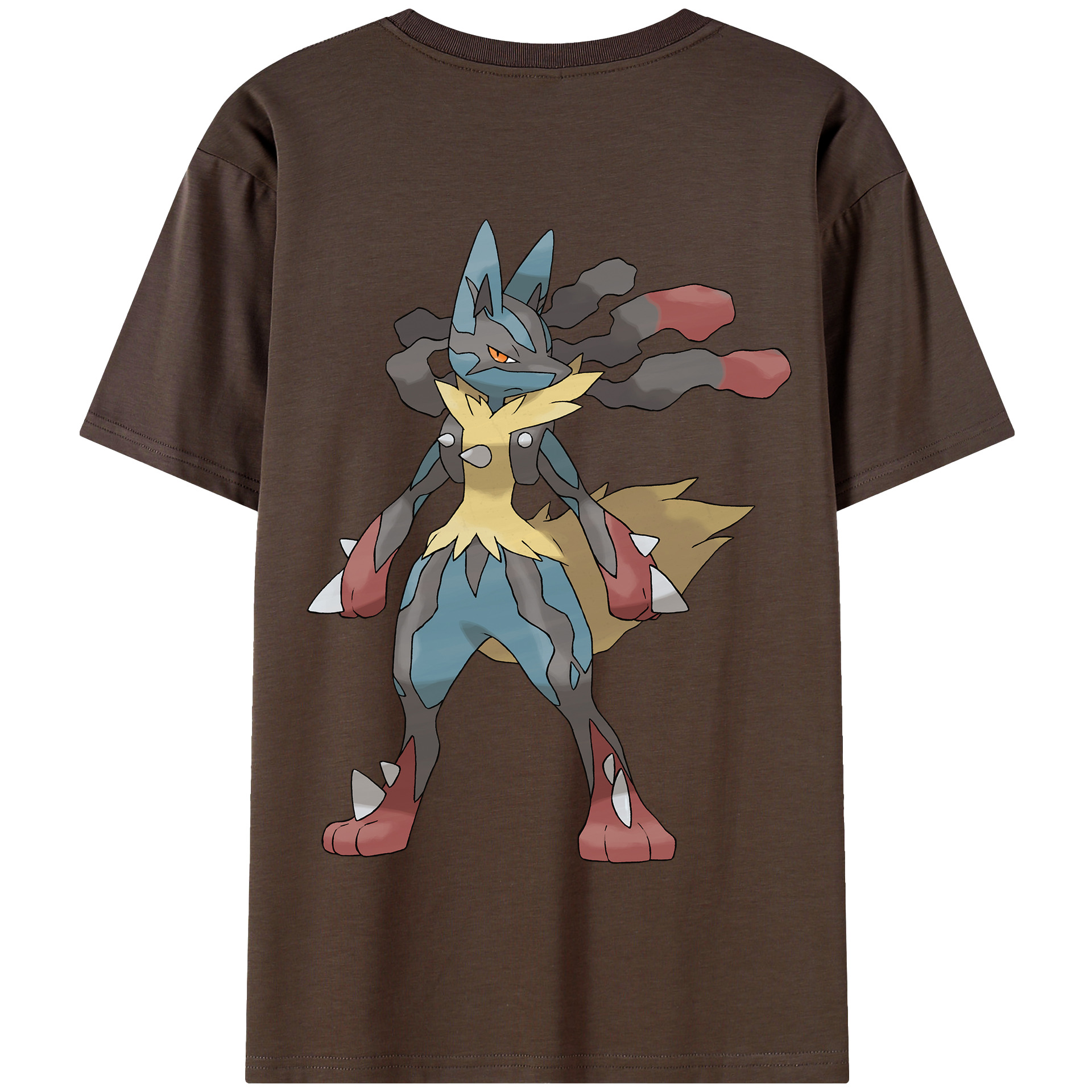 （画像用） ポケットモンスター Pokémon 綿100％半袖Tシャツ（背面プリント）