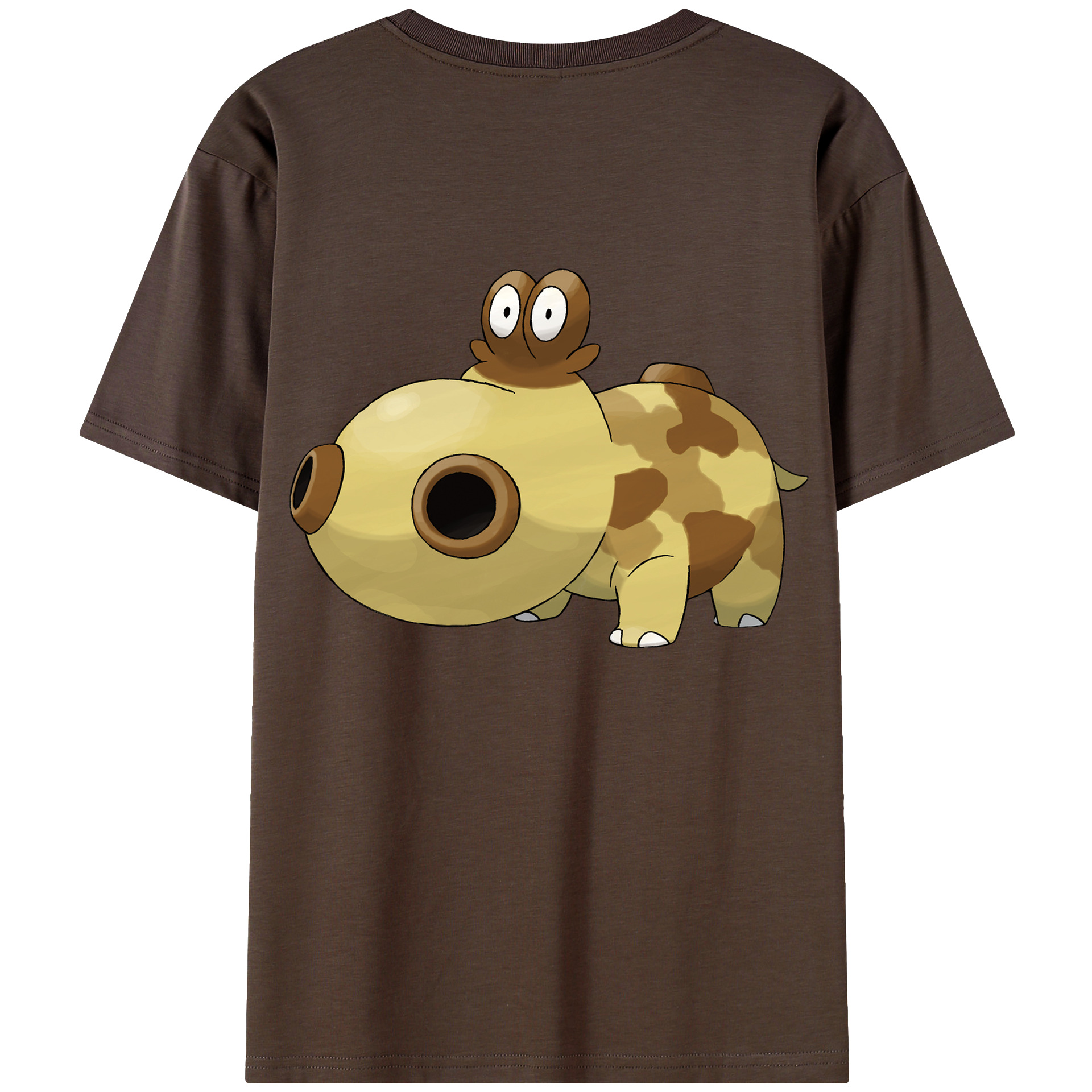 （画像用） ポケットモンスター Pokémon 綿100％半袖Tシャツ（背面プリント）