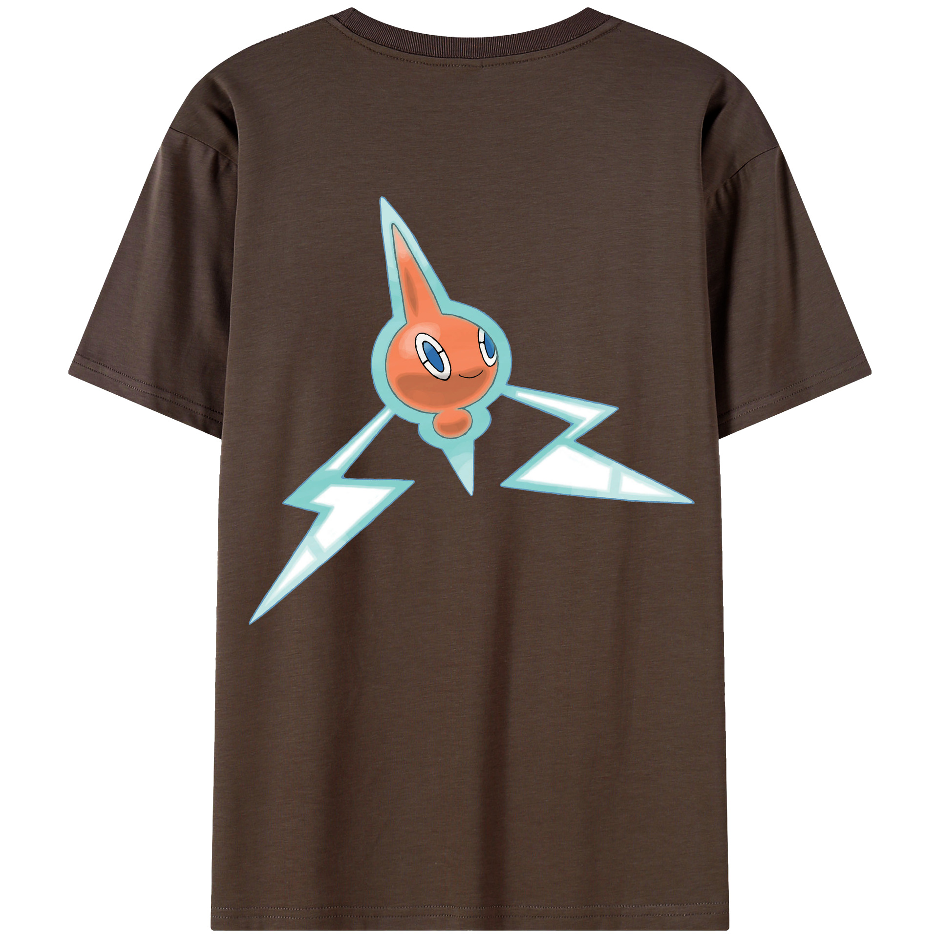 （画像用） ポケットモンスター Pokémon 綿100％半袖Tシャツ（背面プリント）
