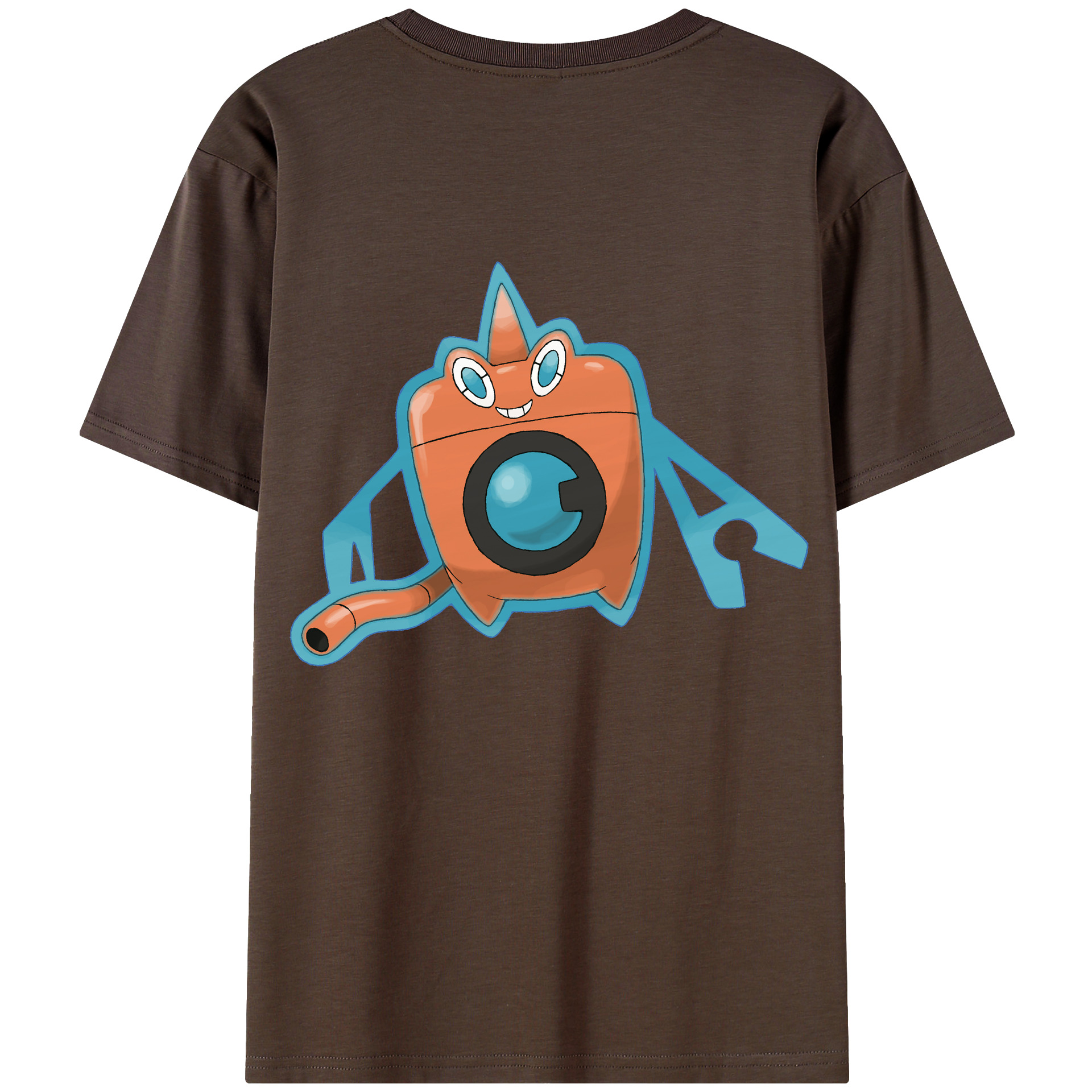 （画像用） ポケットモンスター Pokémon 綿100％半袖Tシャツ（背面プリント）