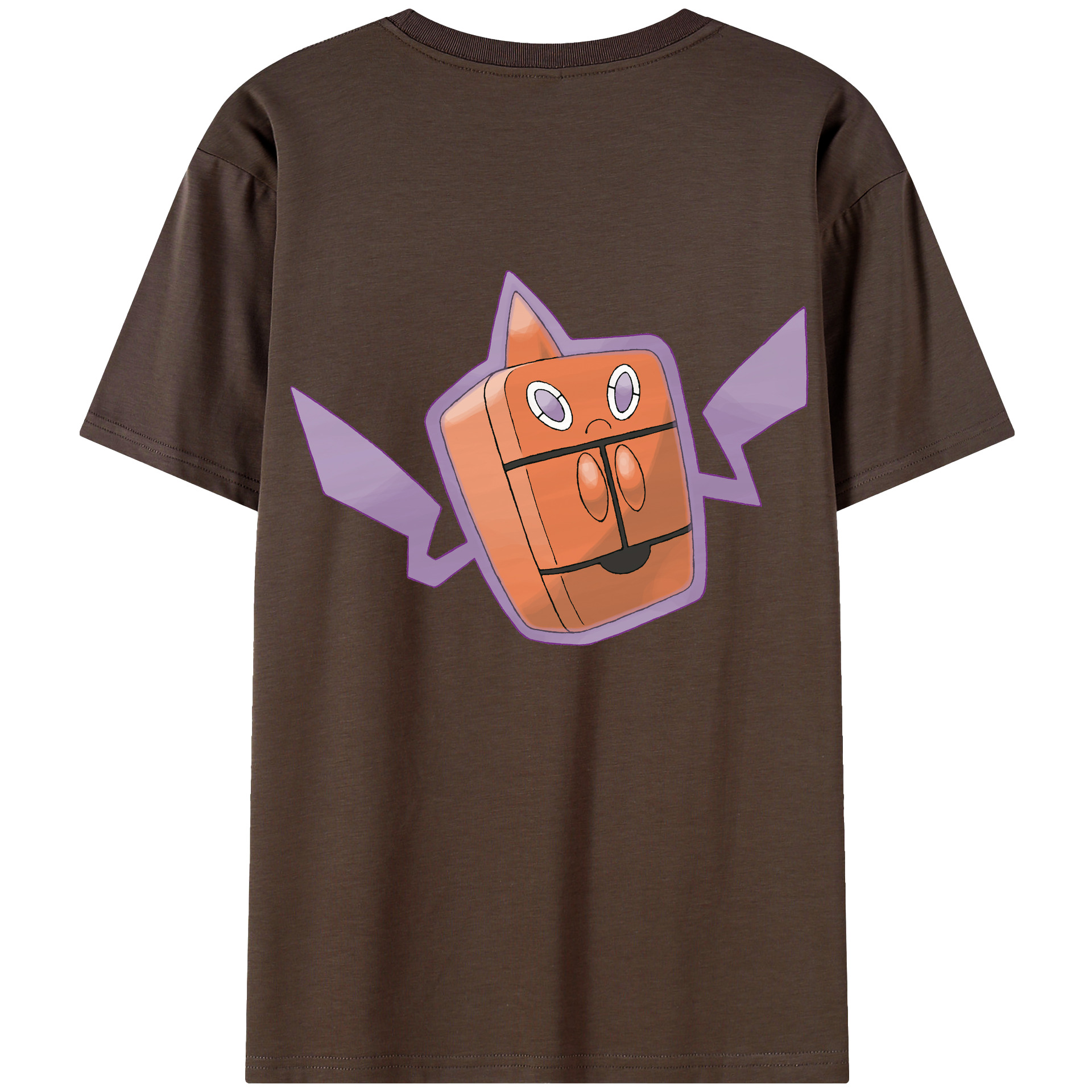 （画像用） ポケットモンスター Pokémon 綿100％半袖Tシャツ（背面プリント）