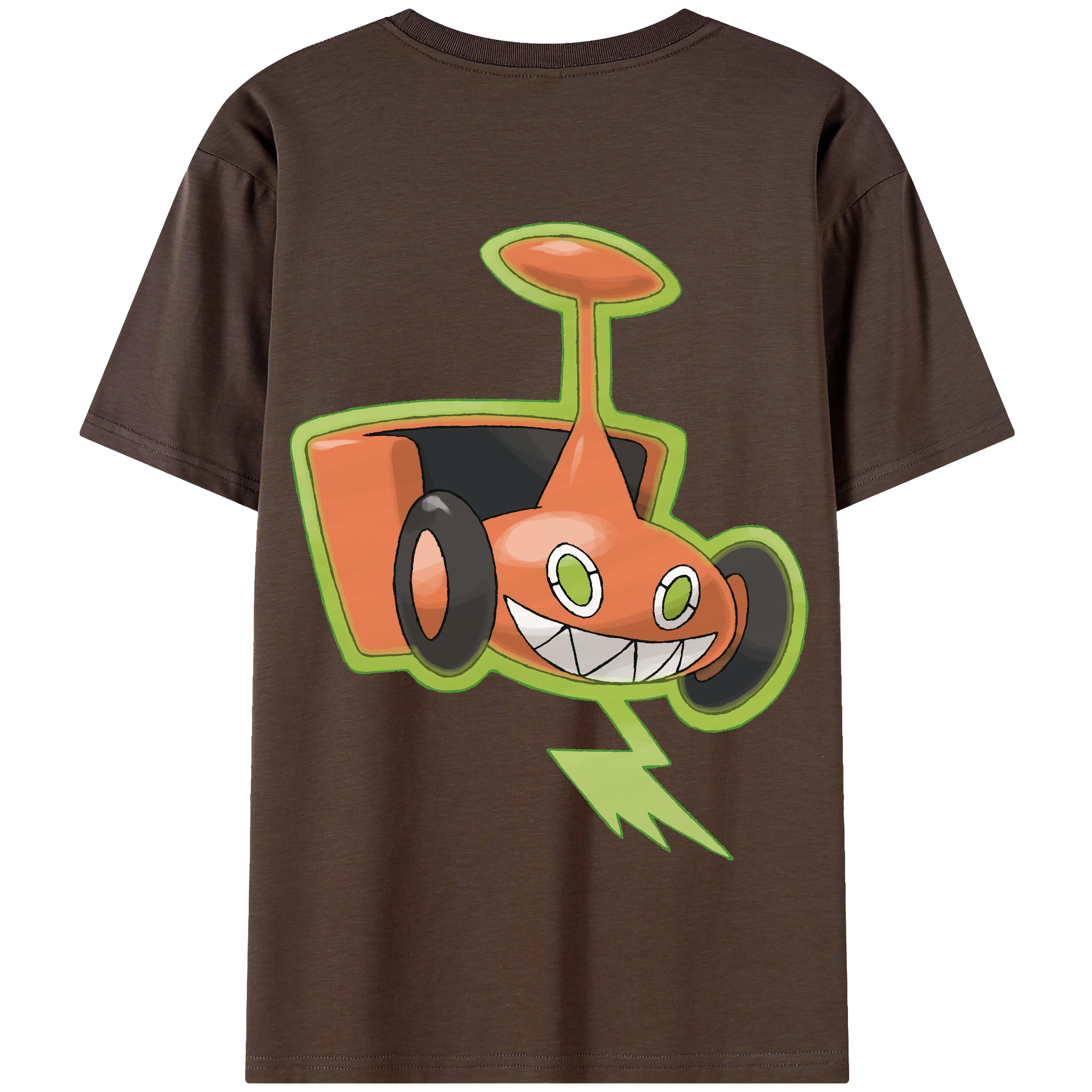 （画像用） ポケットモンスター Pokémon 綿100％半袖Tシャツ（背面プリント）