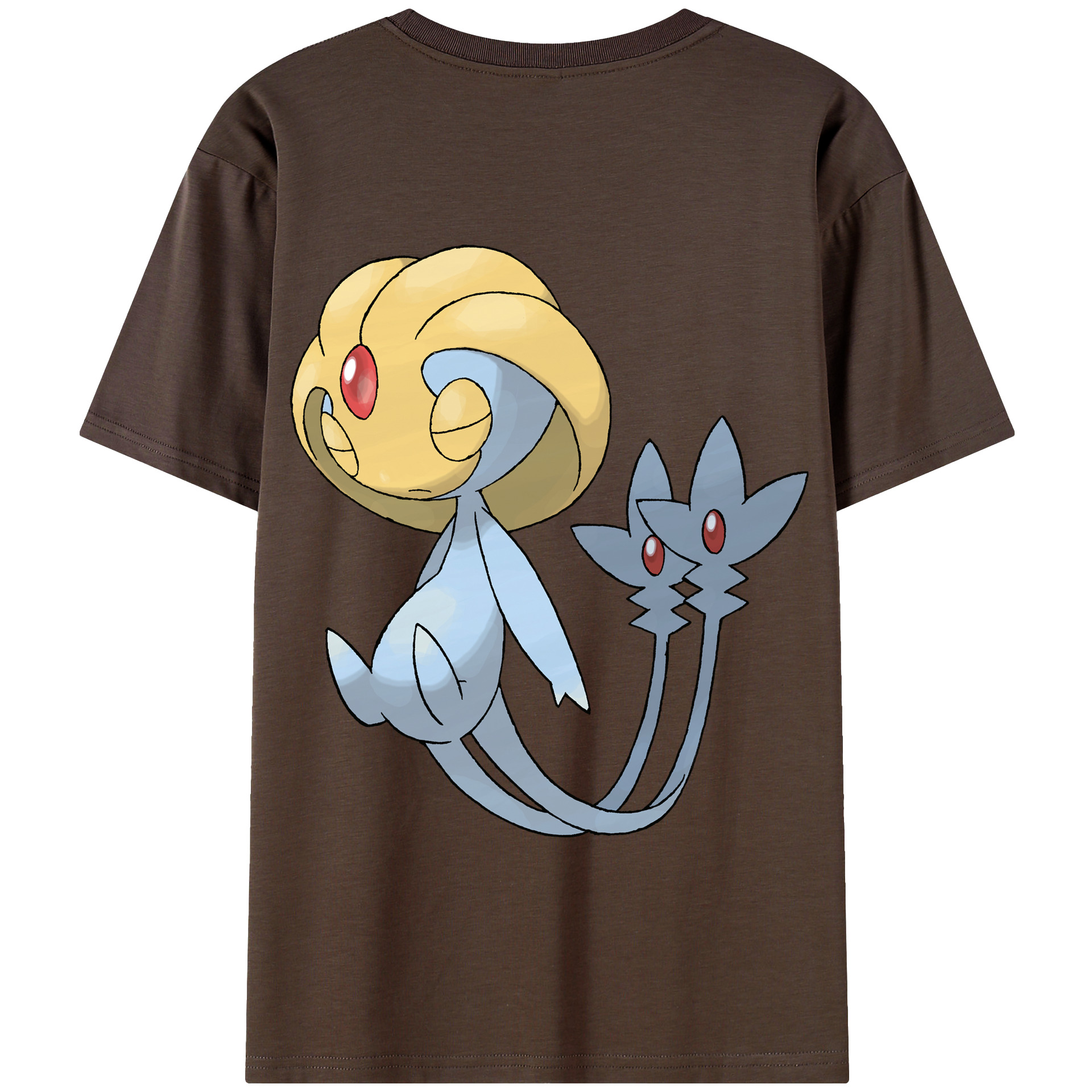 （画像用） ポケットモンスター Pokémon 綿100％半袖Tシャツ（背面プリント）