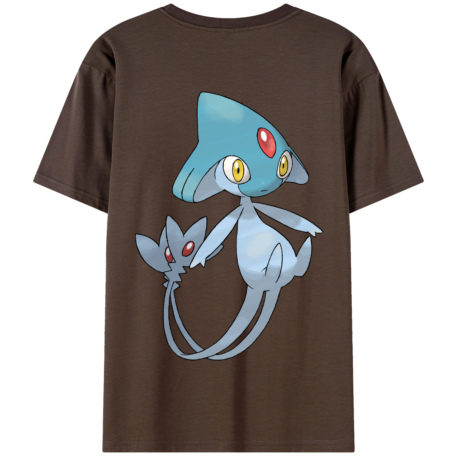 （画像用） ポケットモンスター Pokémon 綿100％半袖Tシャツ（背面プリント）