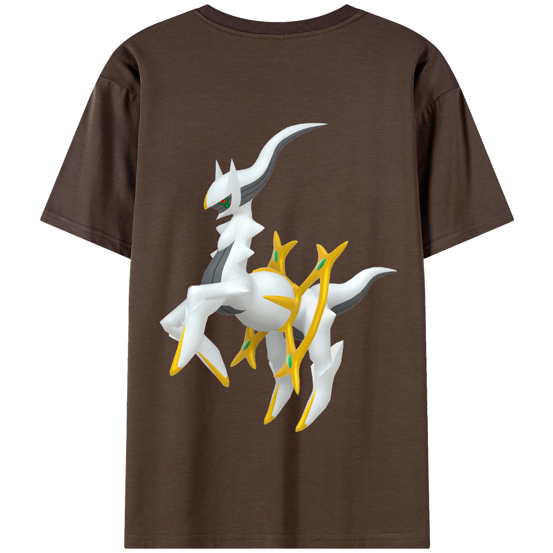 （画像用） ポケットモンスター Pokémon 綿100％半袖Tシャツ（背面プリント）