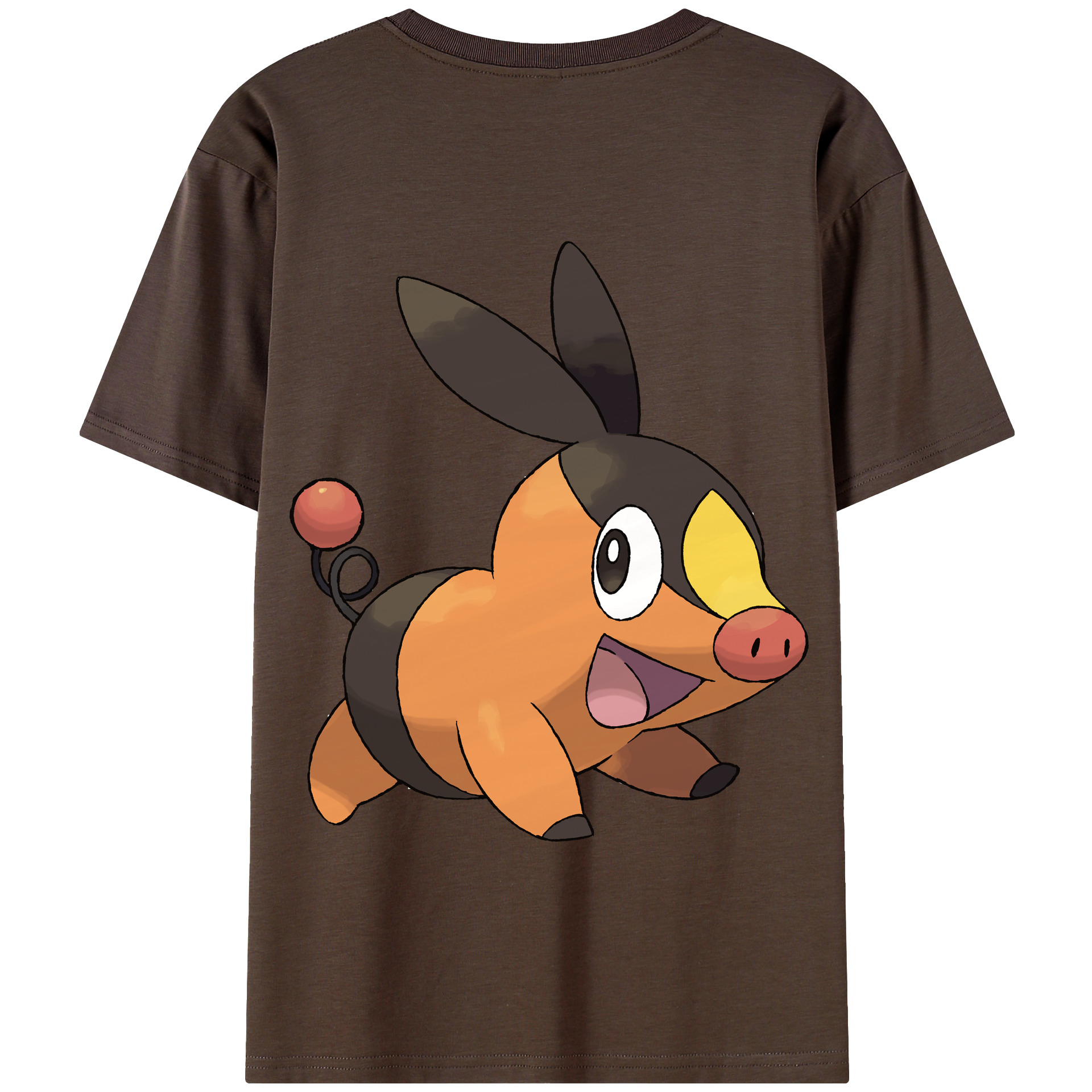 （画像用） ポケットモンスター Pokémon 綿100％半袖Tシャツ（背面プリント）