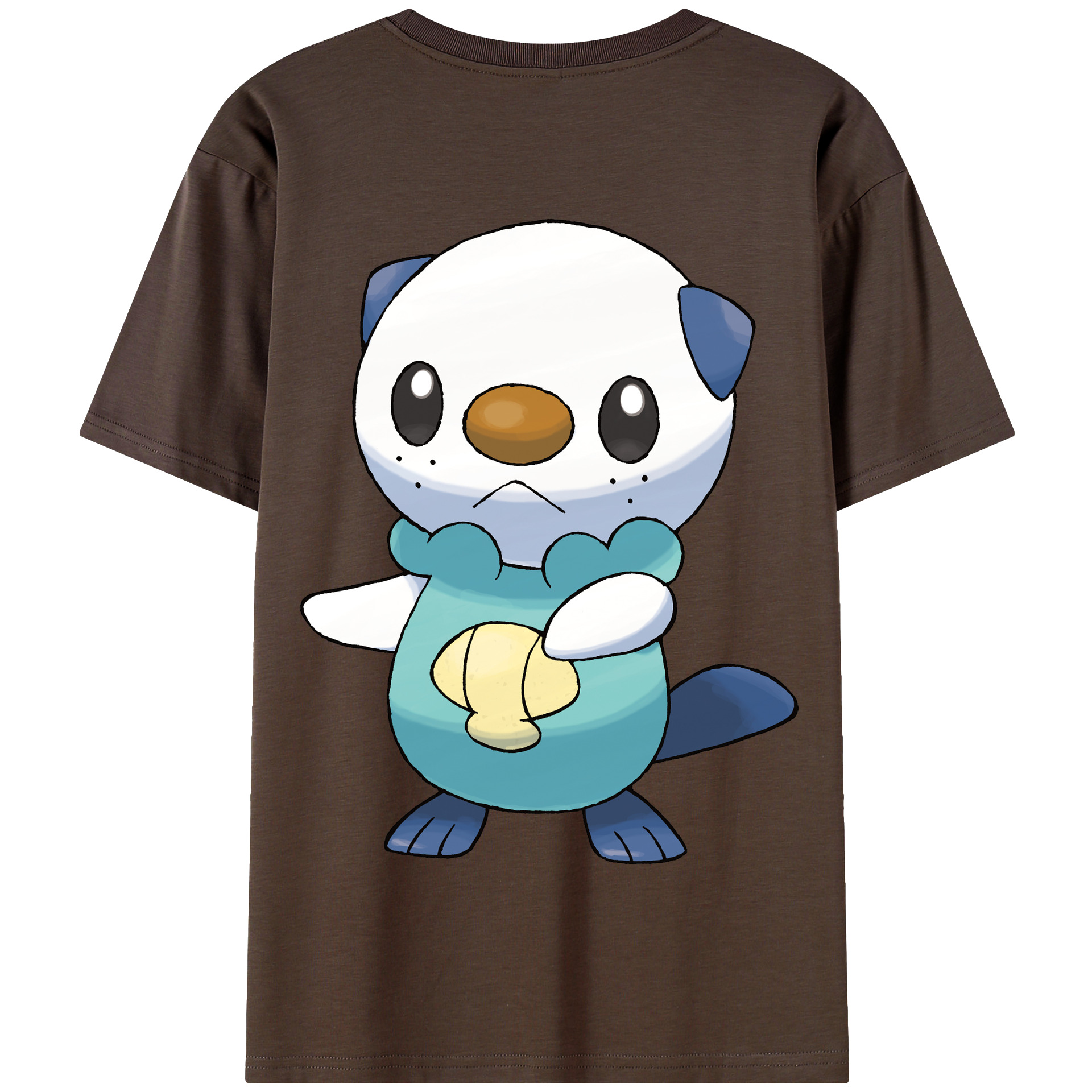 （画像用） ポケットモンスター Pokémon 綿100％半袖Tシャツ（背面プリント）