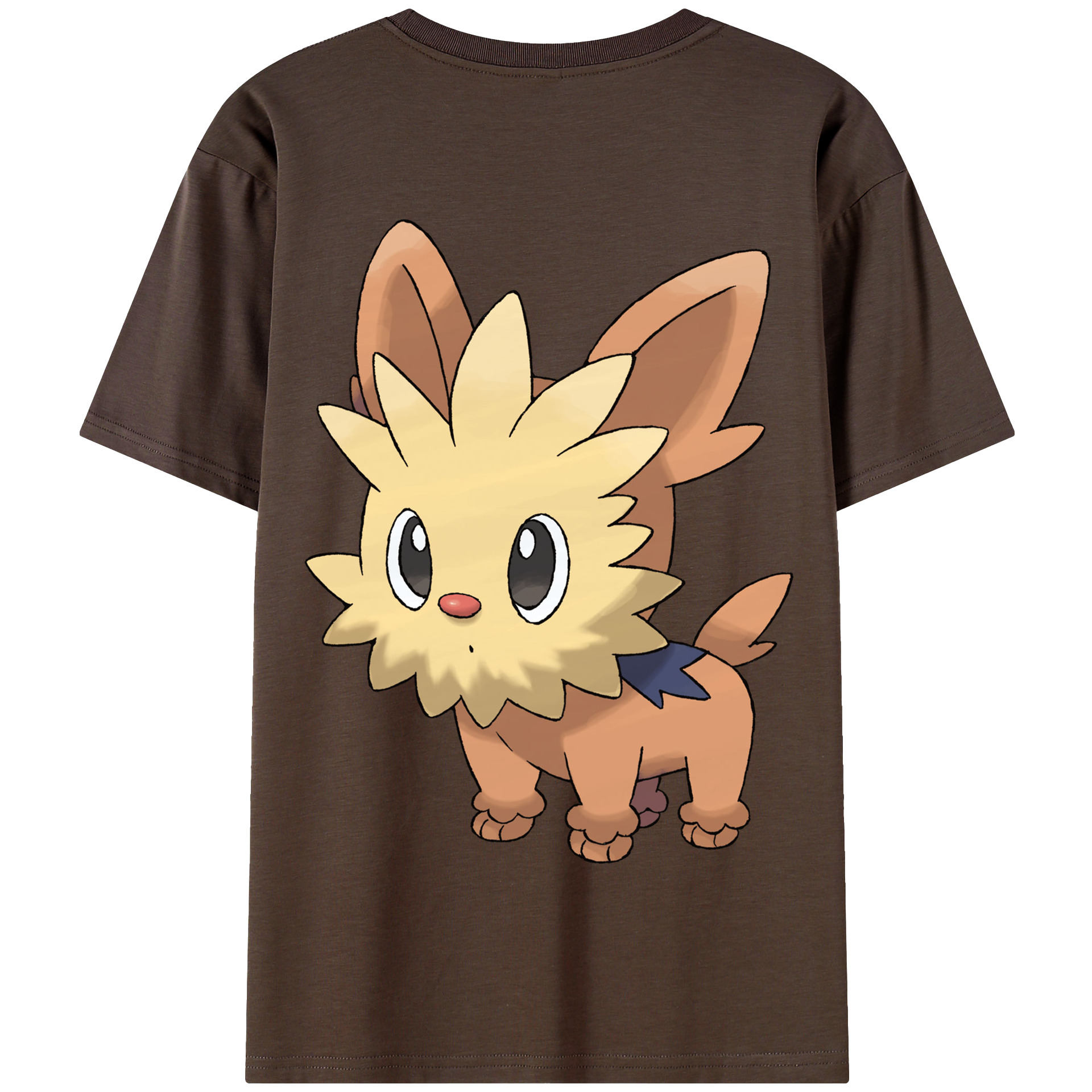 （画像用） ポケットモンスター Pokémon 綿100％半袖Tシャツ（背面プリント）