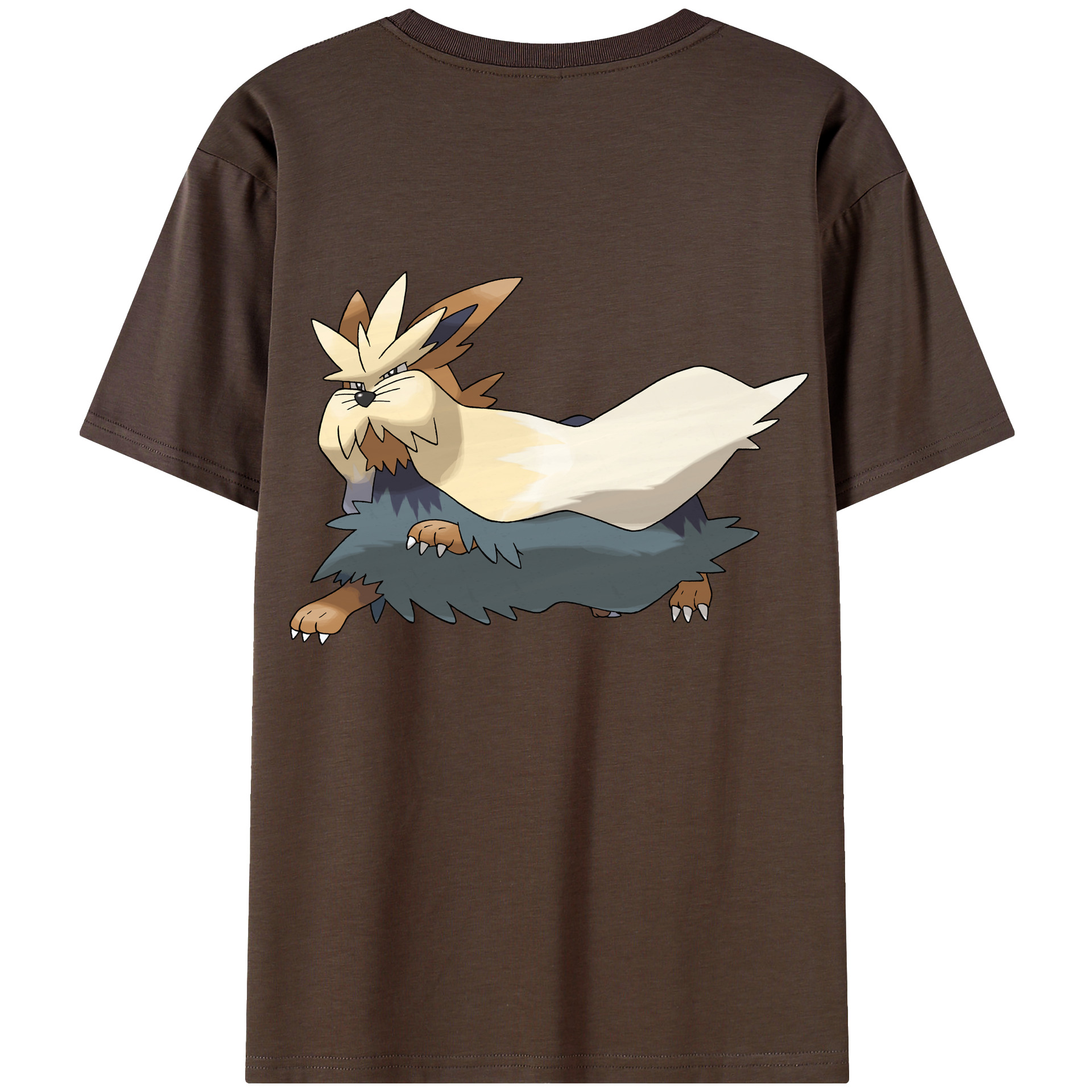 （画像用） ポケットモンスター Pokémon 綿100％半袖Tシャツ（背面プリント）