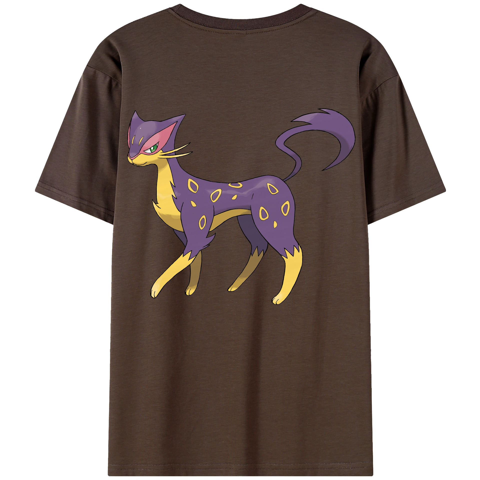 （画像用） ポケットモンスター Pokémon 綿100％半袖Tシャツ（背面プリント）