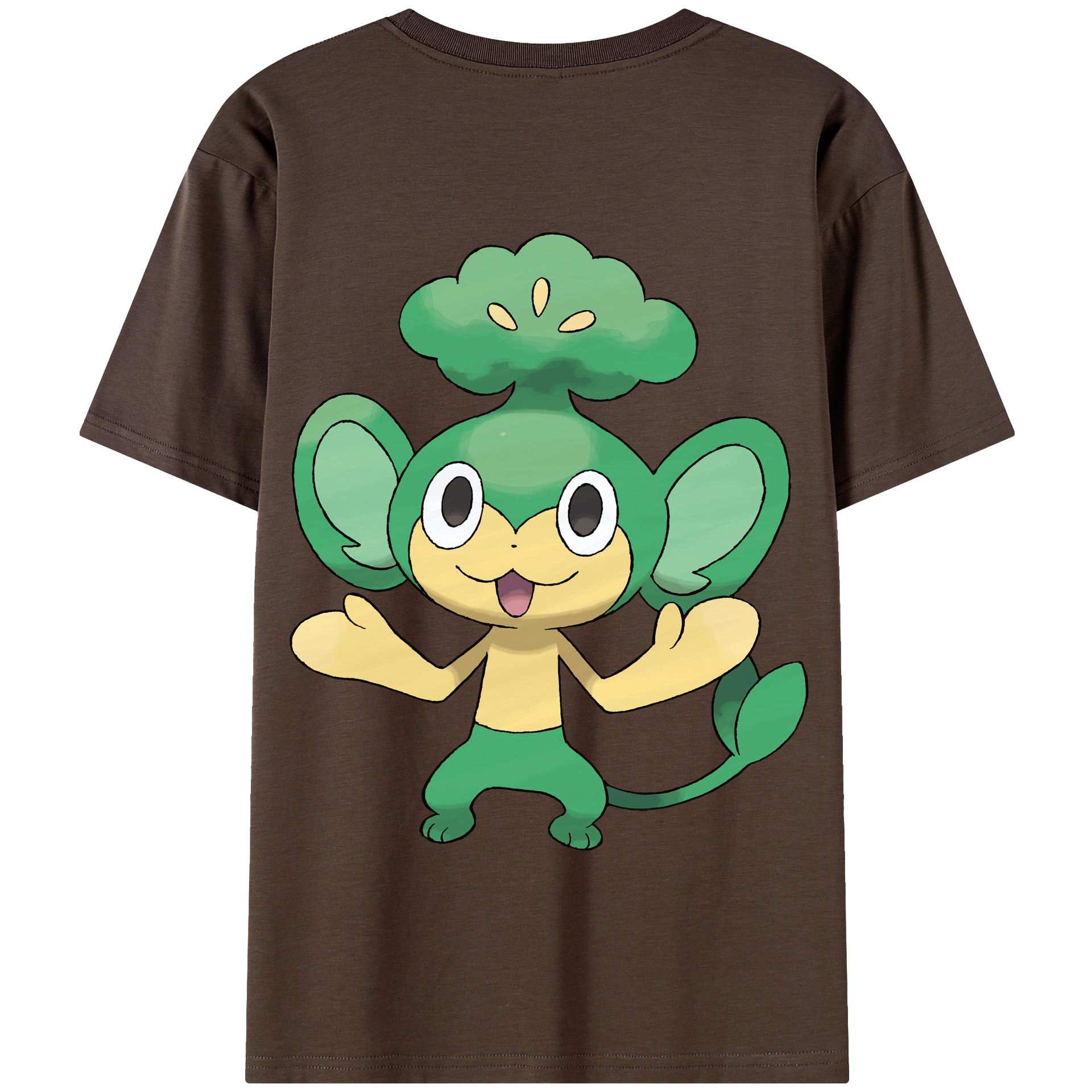 （画像用） ポケットモンスター Pokémon 綿100％半袖Tシャツ（背面プリント）
