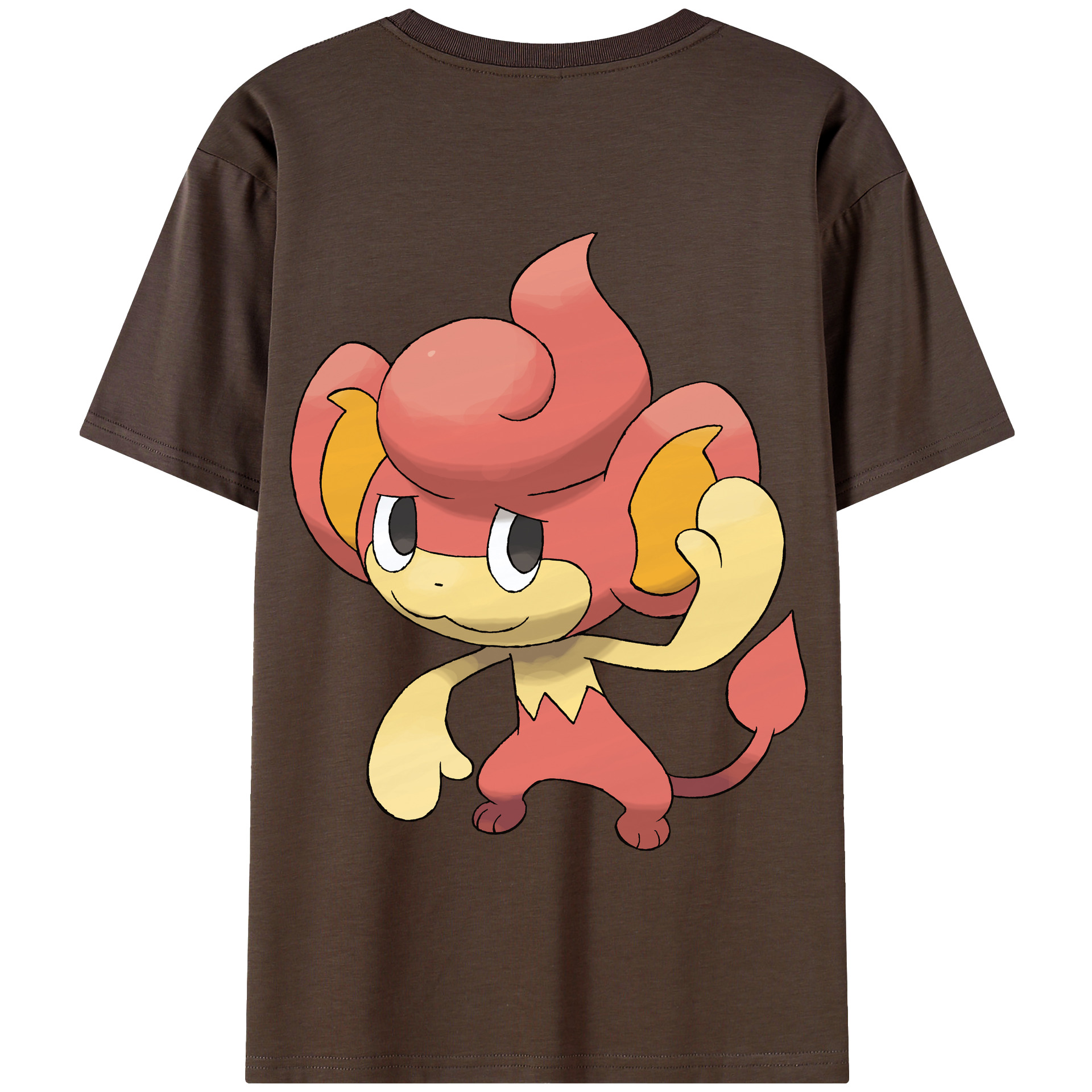 （画像用） ポケットモンスター Pokémon 綿100％半袖Tシャツ（背面プリント）