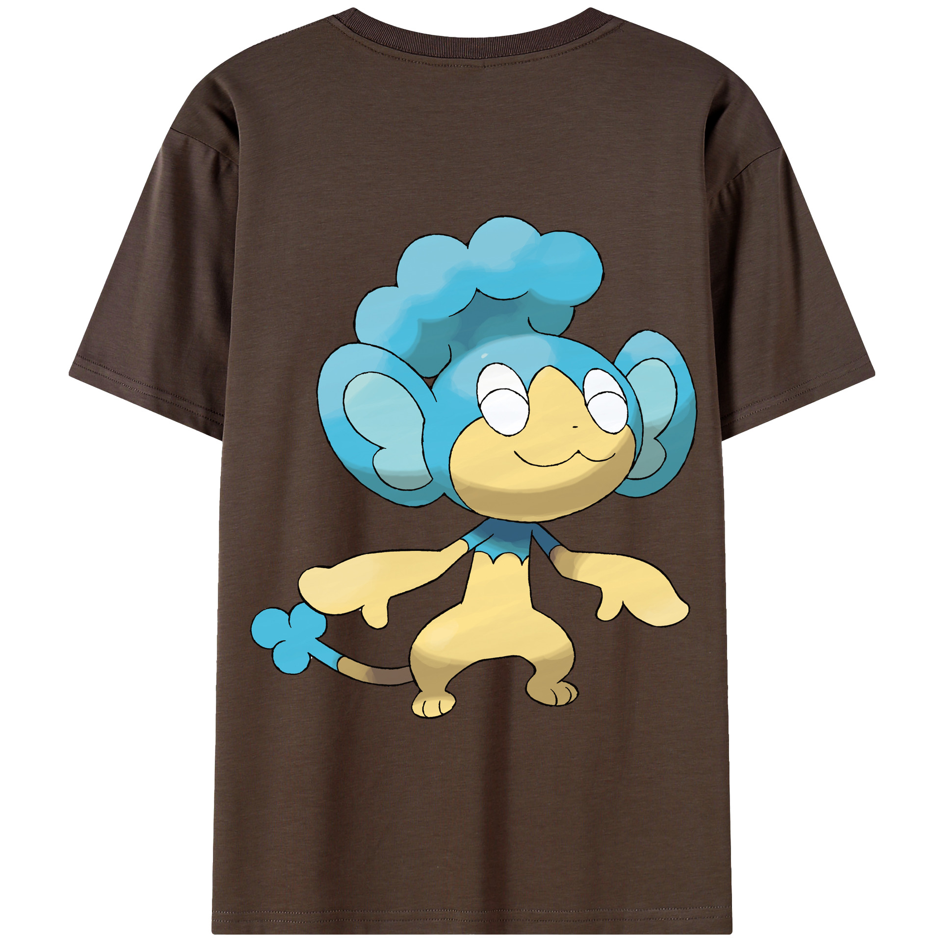（画像用） ポケットモンスター Pokémon 綿100％半袖Tシャツ（背面プリント）