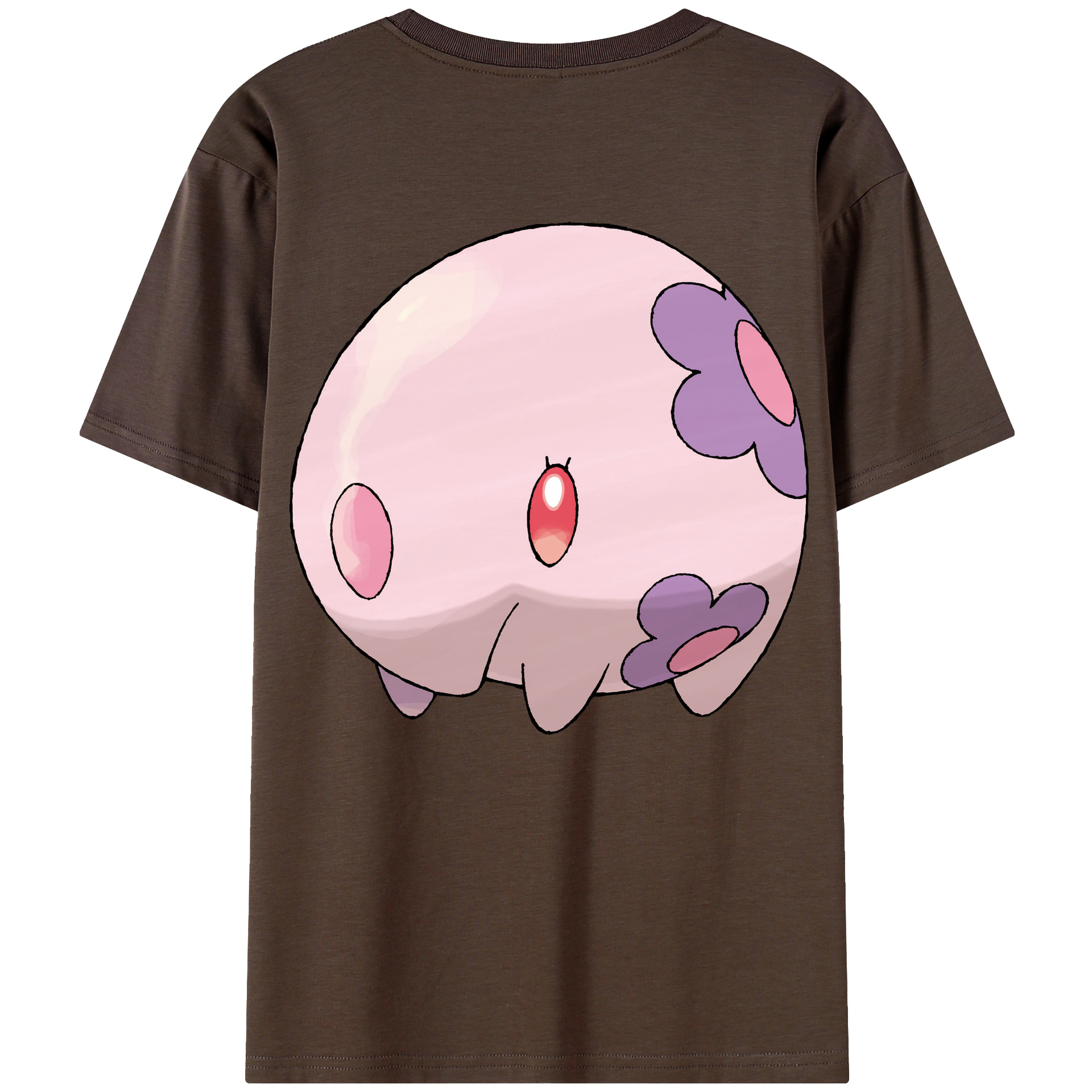 （画像用） ポケットモンスター Pokémon 綿100％半袖Tシャツ（背面プリント）