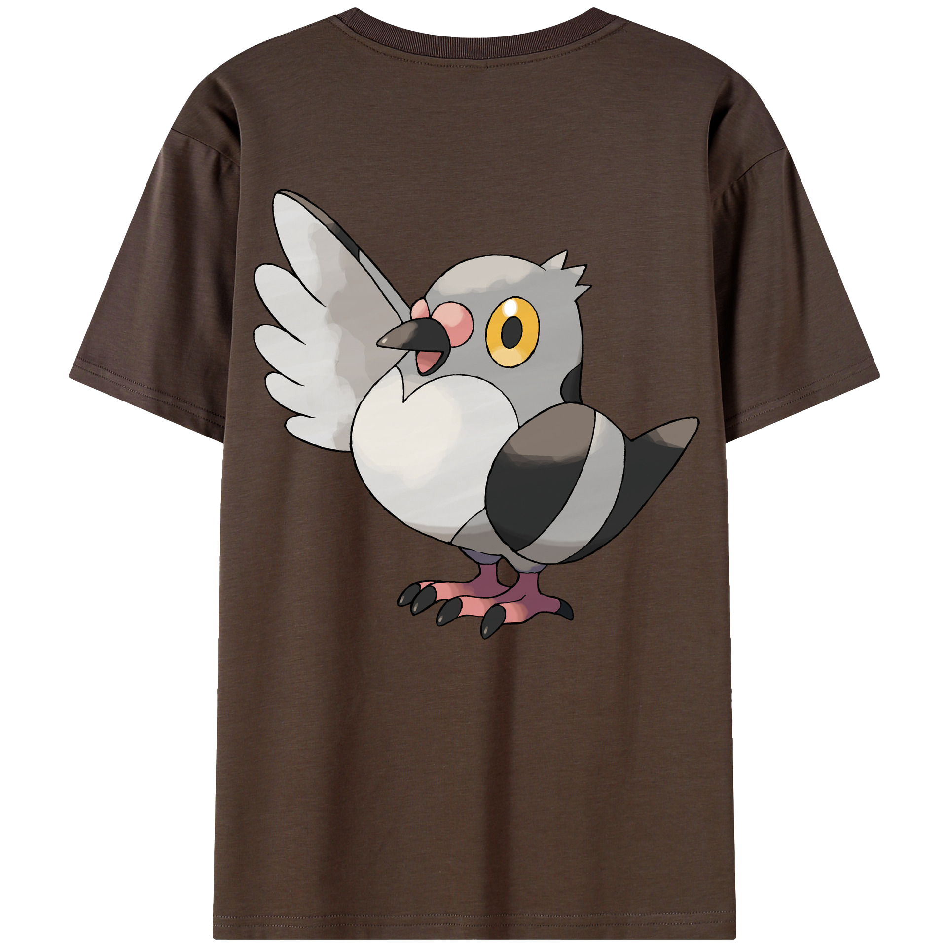 （画像用） ポケットモンスター Pokémon 綿100％半袖Tシャツ（背面プリント）