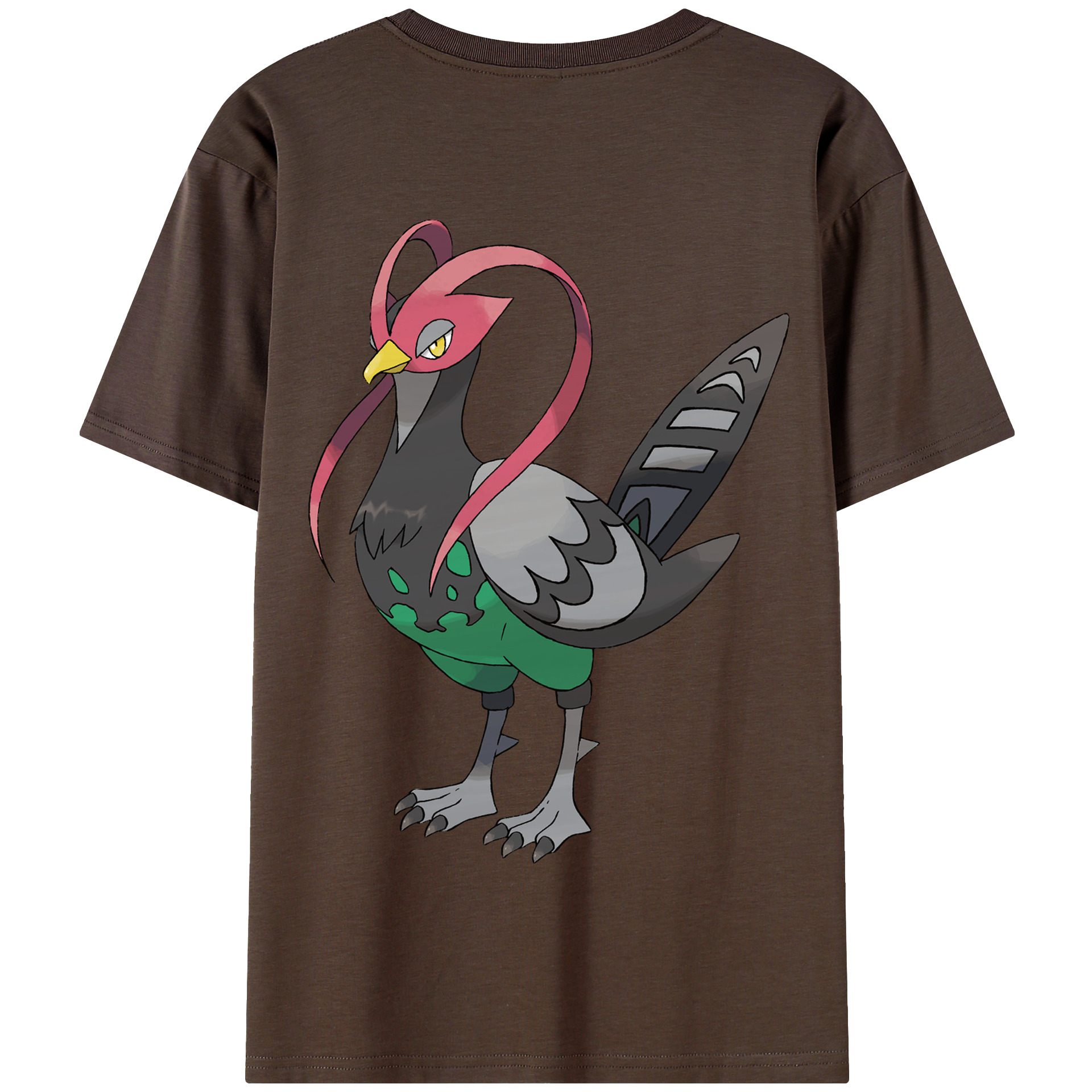 （画像用） ポケットモンスター Pokémon 綿100％半袖Tシャツ（背面プリント）