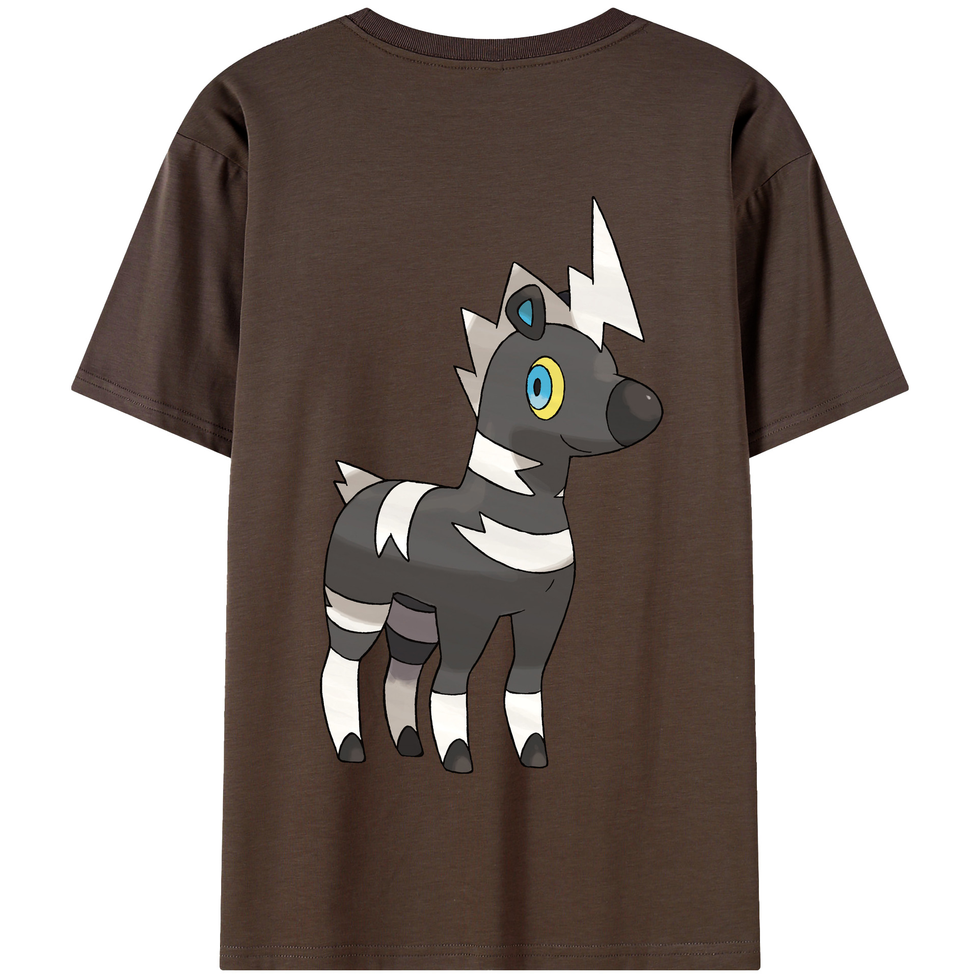 （画像用） ポケットモンスター Pokémon 綿100％半袖Tシャツ（背面プリント）