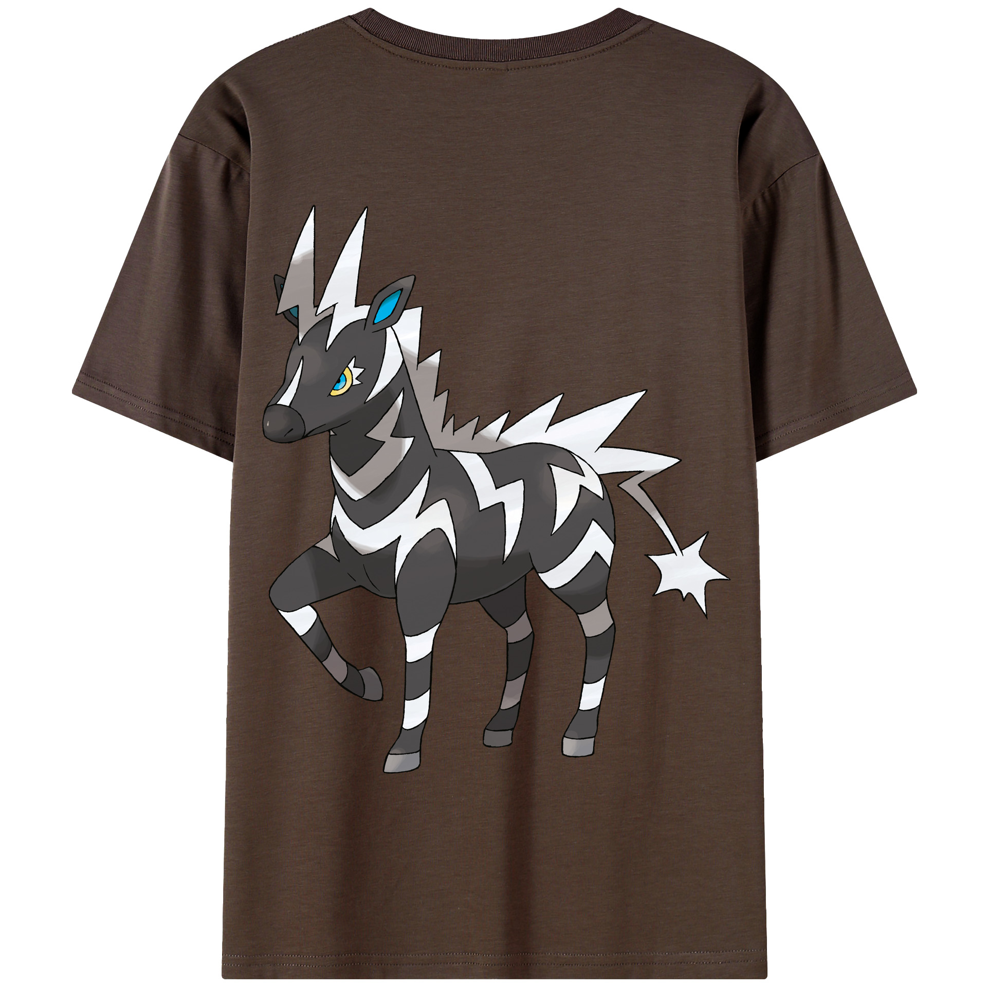 （画像用） ポケットモンスター Pokémon 綿100％半袖Tシャツ（背面プリント）