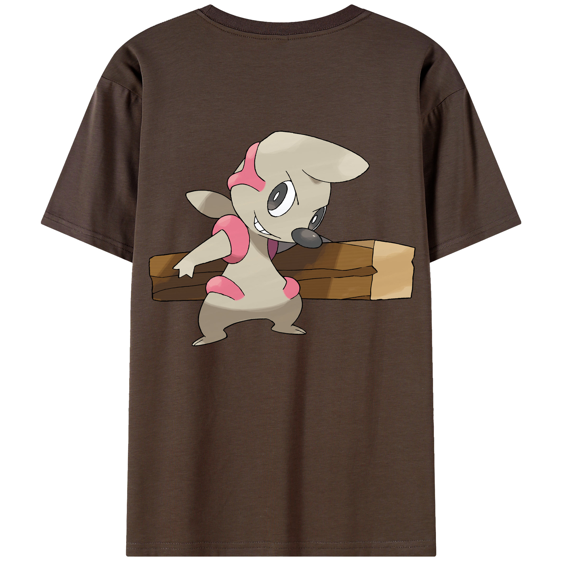 （画像用） ポケットモンスター Pokémon 綿100％半袖Tシャツ（背面プリント）