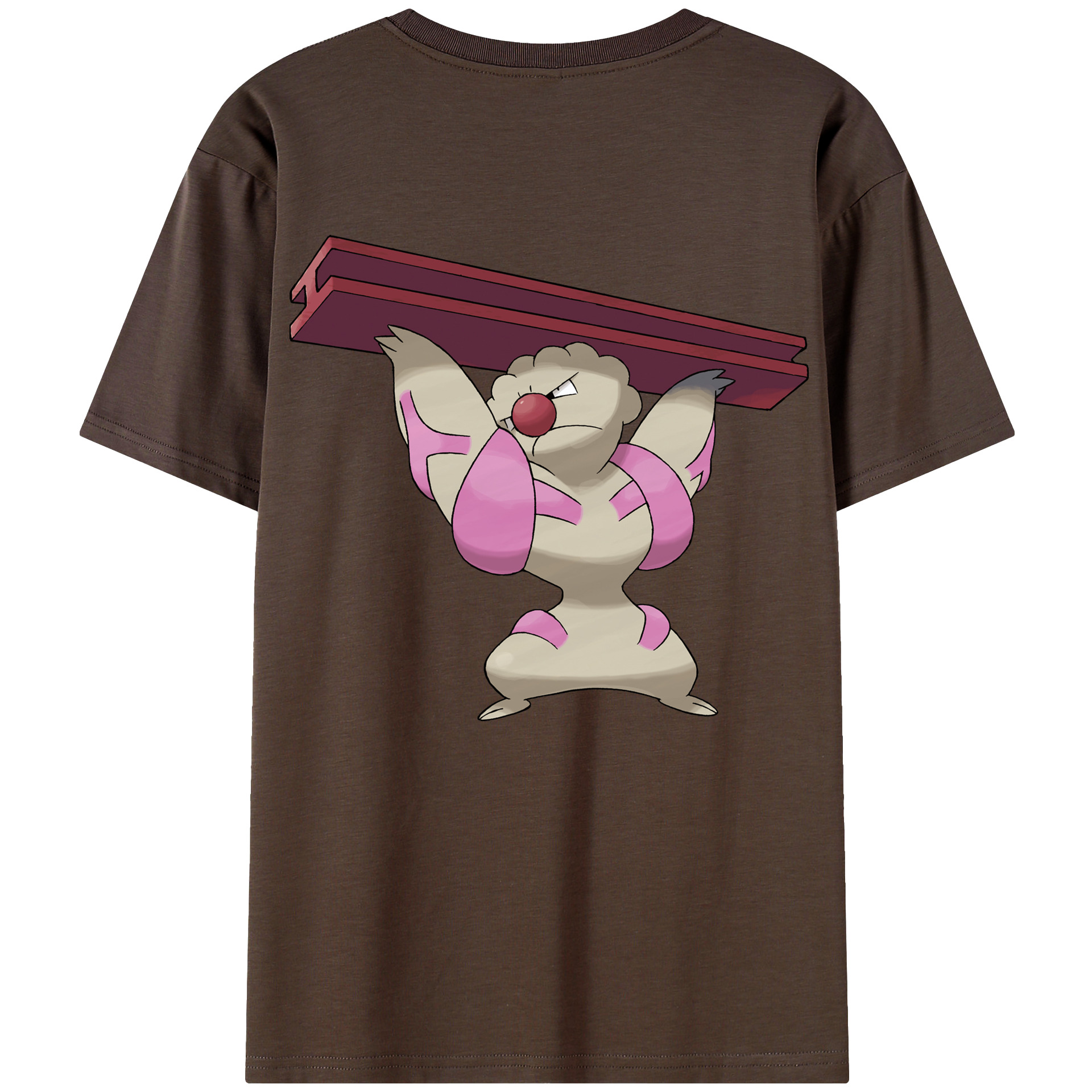 （画像用） ポケットモンスター Pokémon 綿100％半袖Tシャツ（背面プリント）