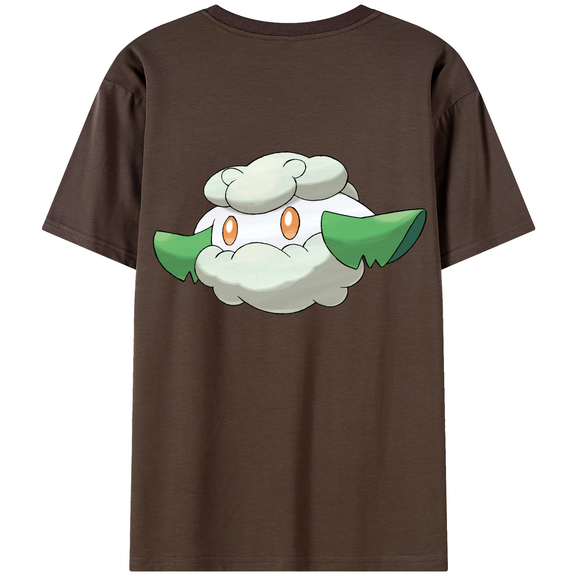 （画像用） ポケットモンスター Pokémon 綿100％半袖Tシャツ（背面プリント）