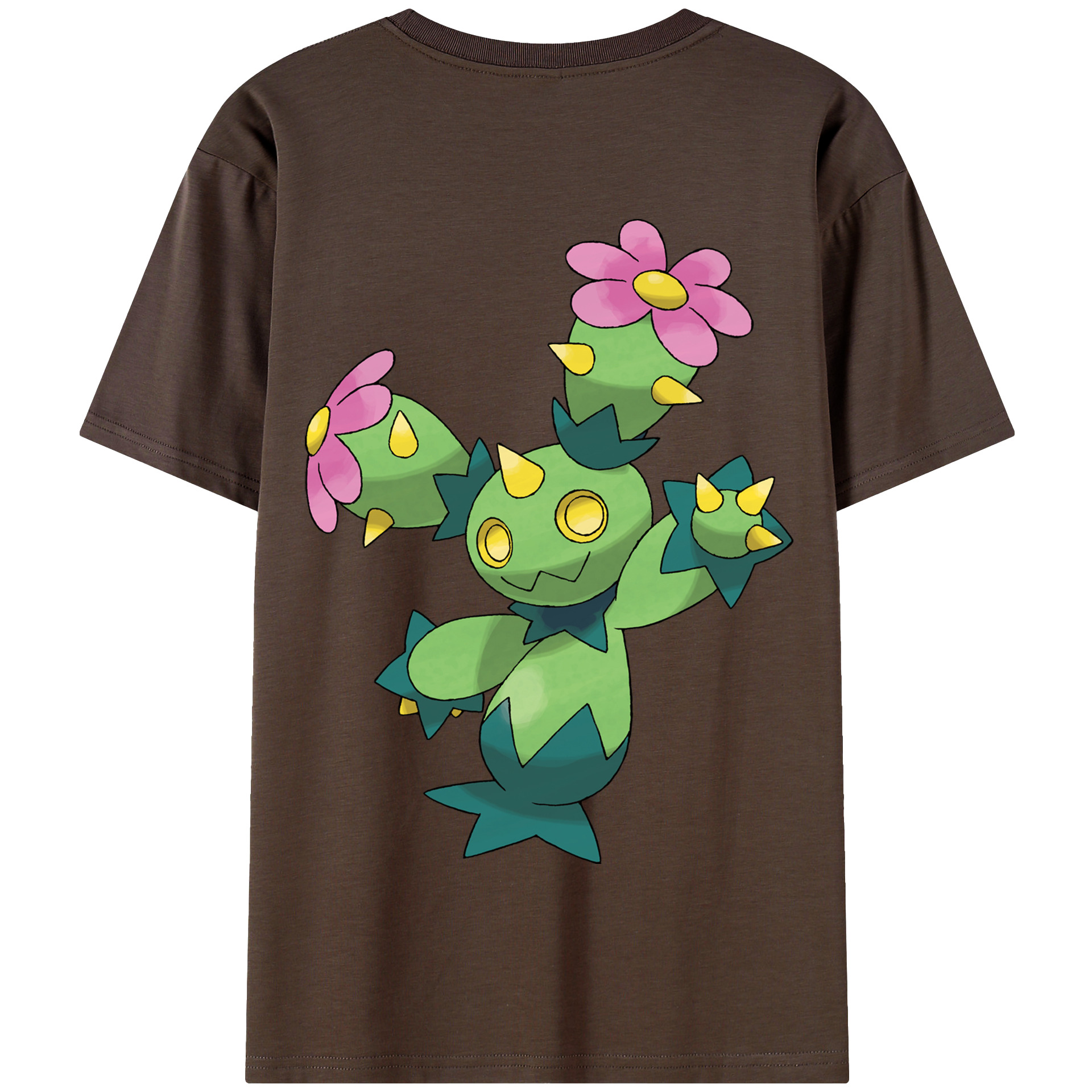（画像用） ポケットモンスター Pokémon 綿100％半袖Tシャツ（背面プリント）