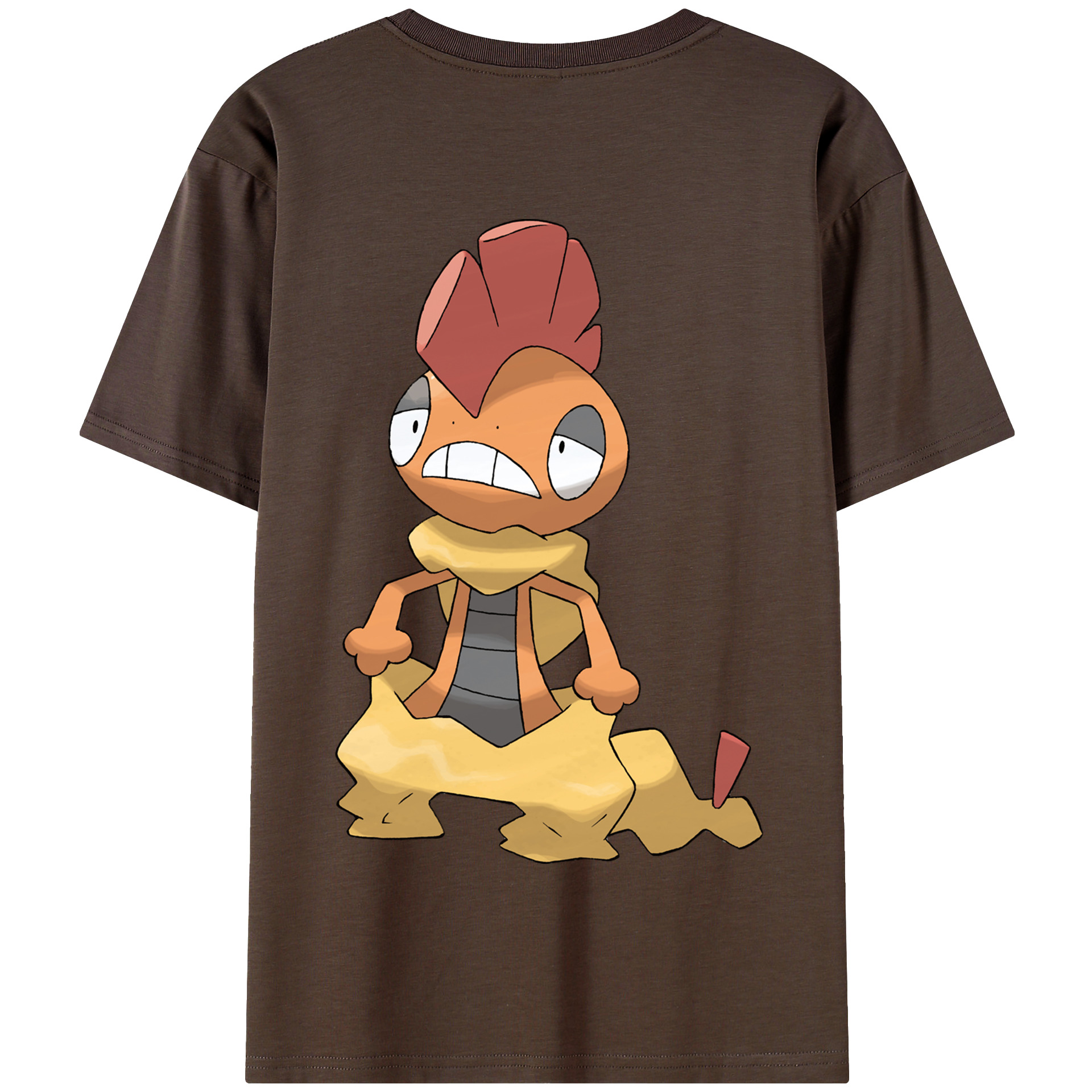 （画像用） ポケットモンスター Pokémon 綿100％半袖Tシャツ（背面プリント）
