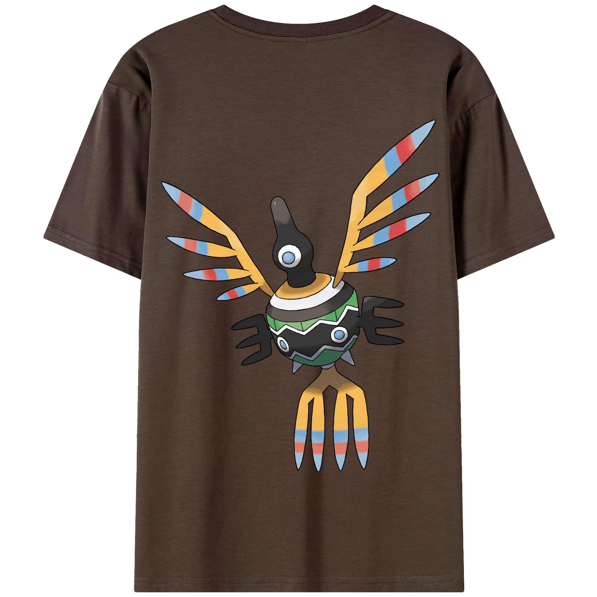 （画像用） ポケットモンスター Pokémon 綿100％半袖Tシャツ（背面プリント）