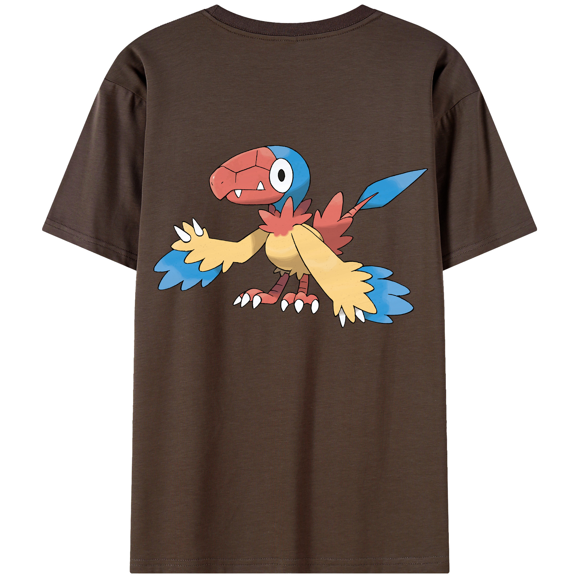 （画像用） ポケットモンスター Pokémon 綿100％半袖Tシャツ（背面プリント）