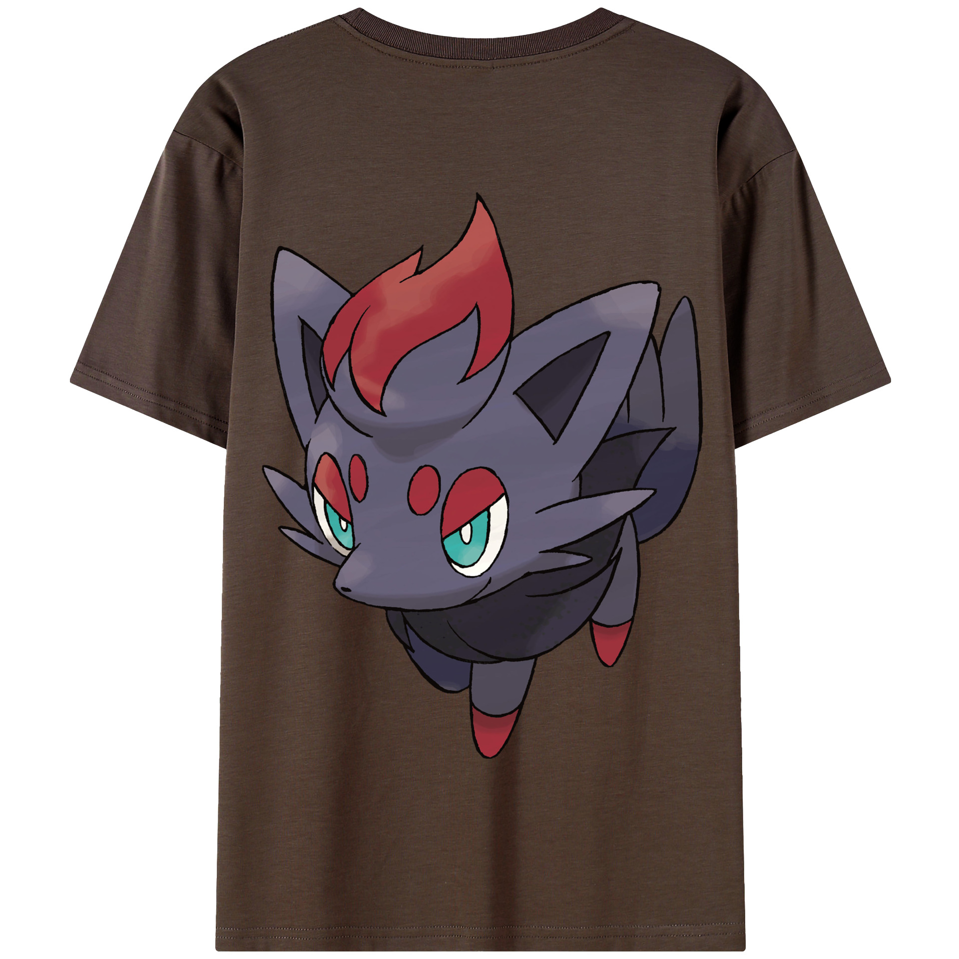 （画像用） ポケットモンスター Pokémon 綿100％半袖Tシャツ（背面プリント）