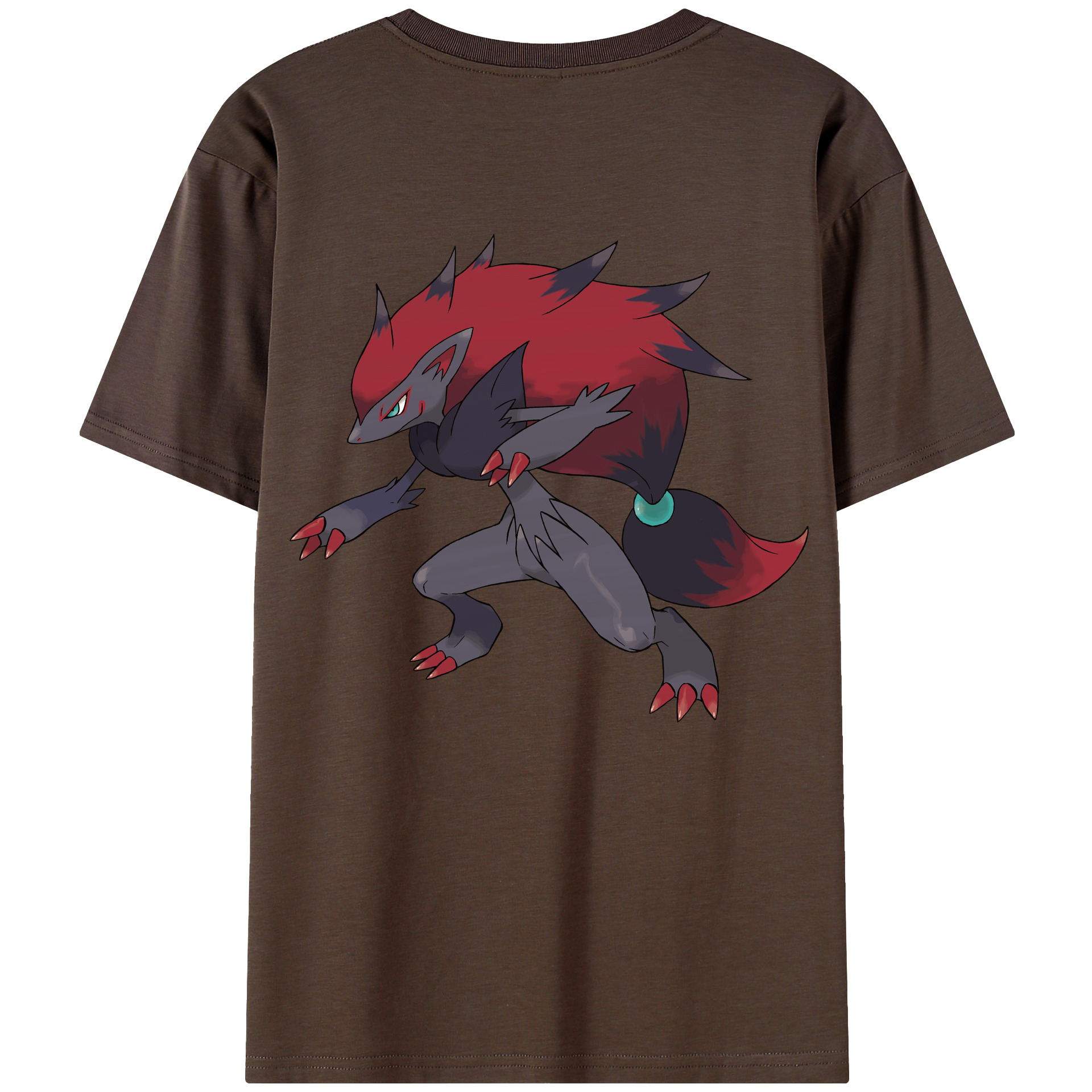 （画像用） ポケットモンスター Pokémon 綿100％半袖Tシャツ（背面プリント）