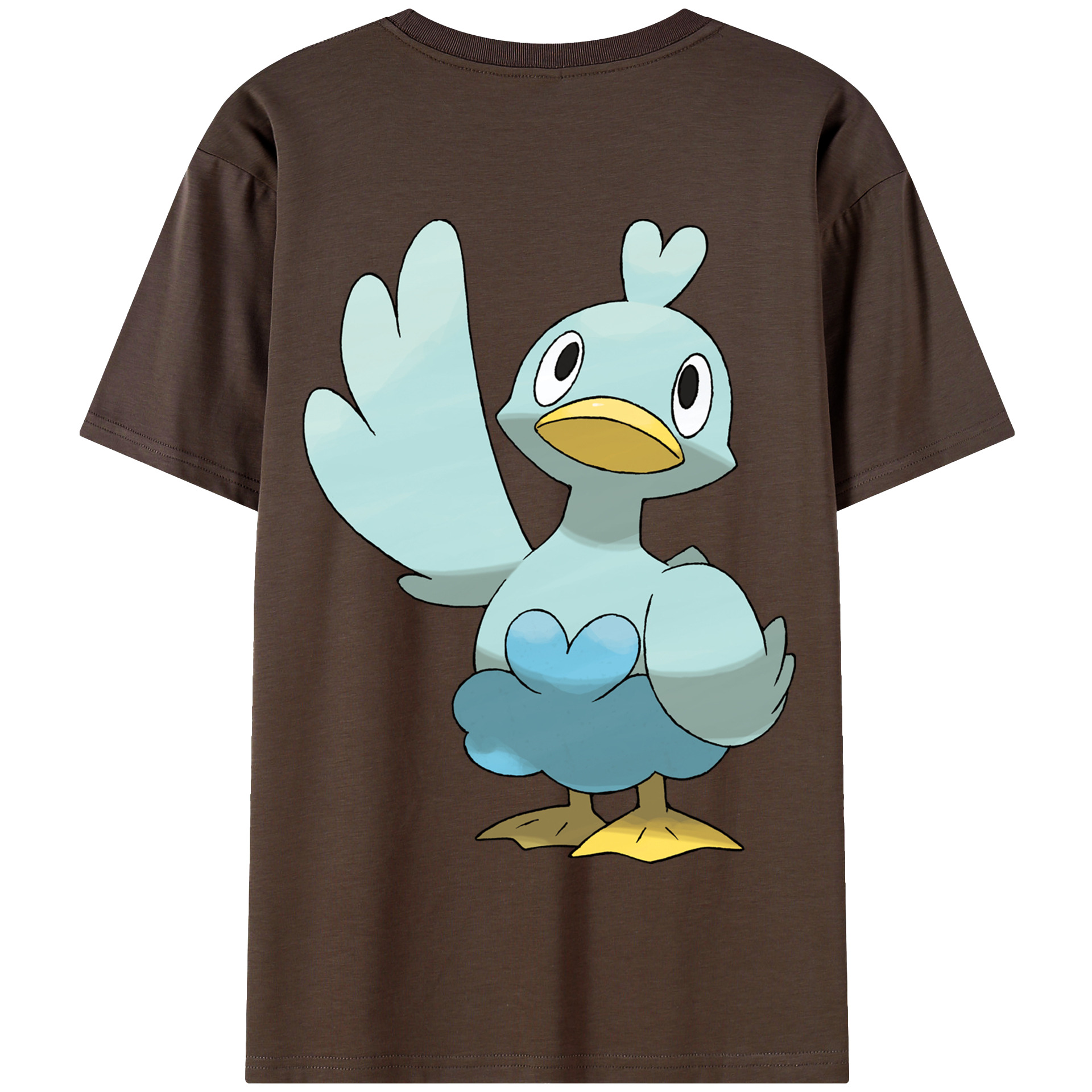 （画像用） ポケットモンスター Pokémon 綿100％半袖Tシャツ（背面プリント）