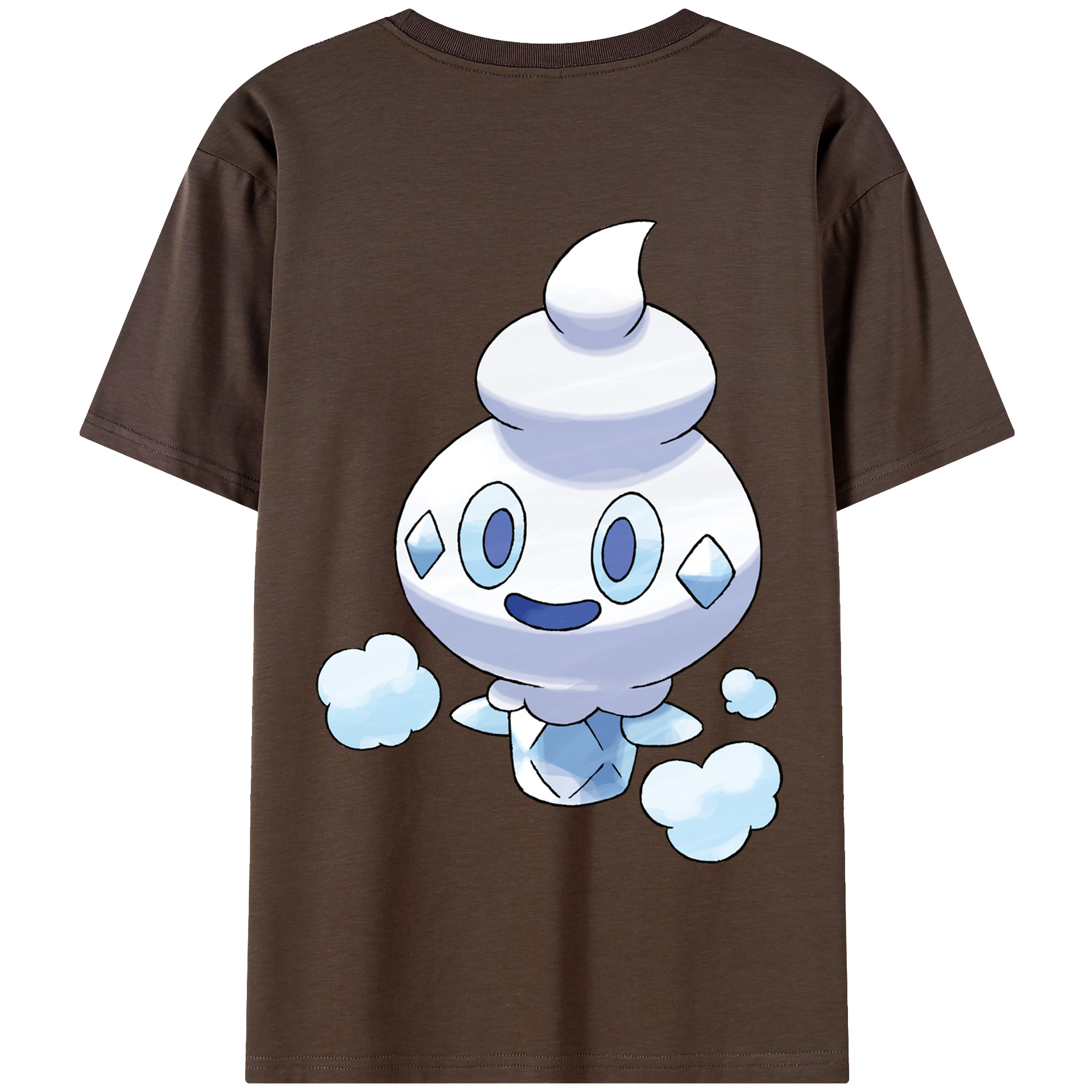 （画像用） ポケットモンスター Pokémon 綿100％半袖Tシャツ（背面プリント）