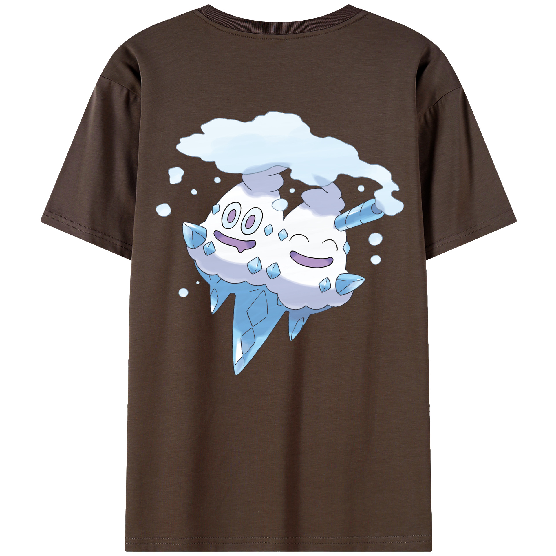 （画像用） ポケットモンスター Pokémon 綿100％半袖Tシャツ（背面プリント）