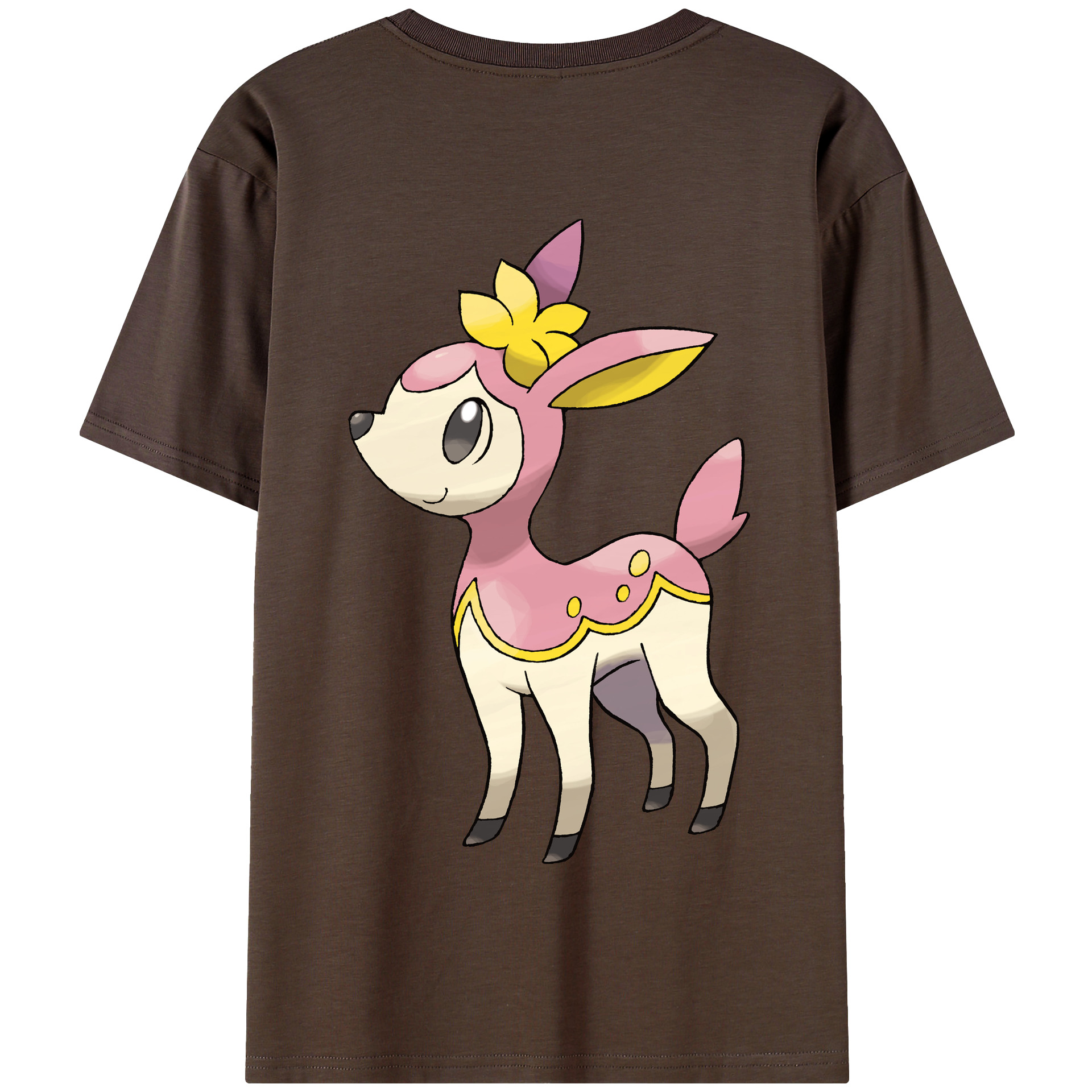 （画像用） ポケットモンスター Pokémon 綿100％半袖Tシャツ（背面プリント）
