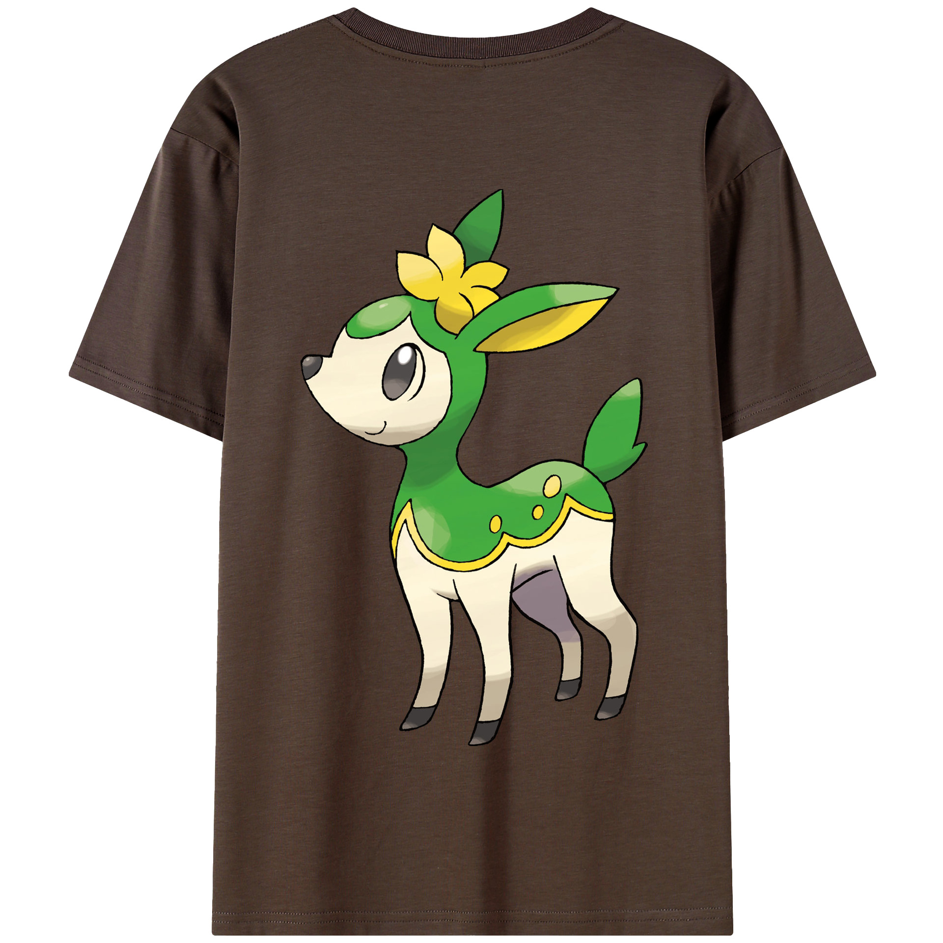 （画像用） ポケットモンスター Pokémon 綿100％半袖Tシャツ（背面プリント）