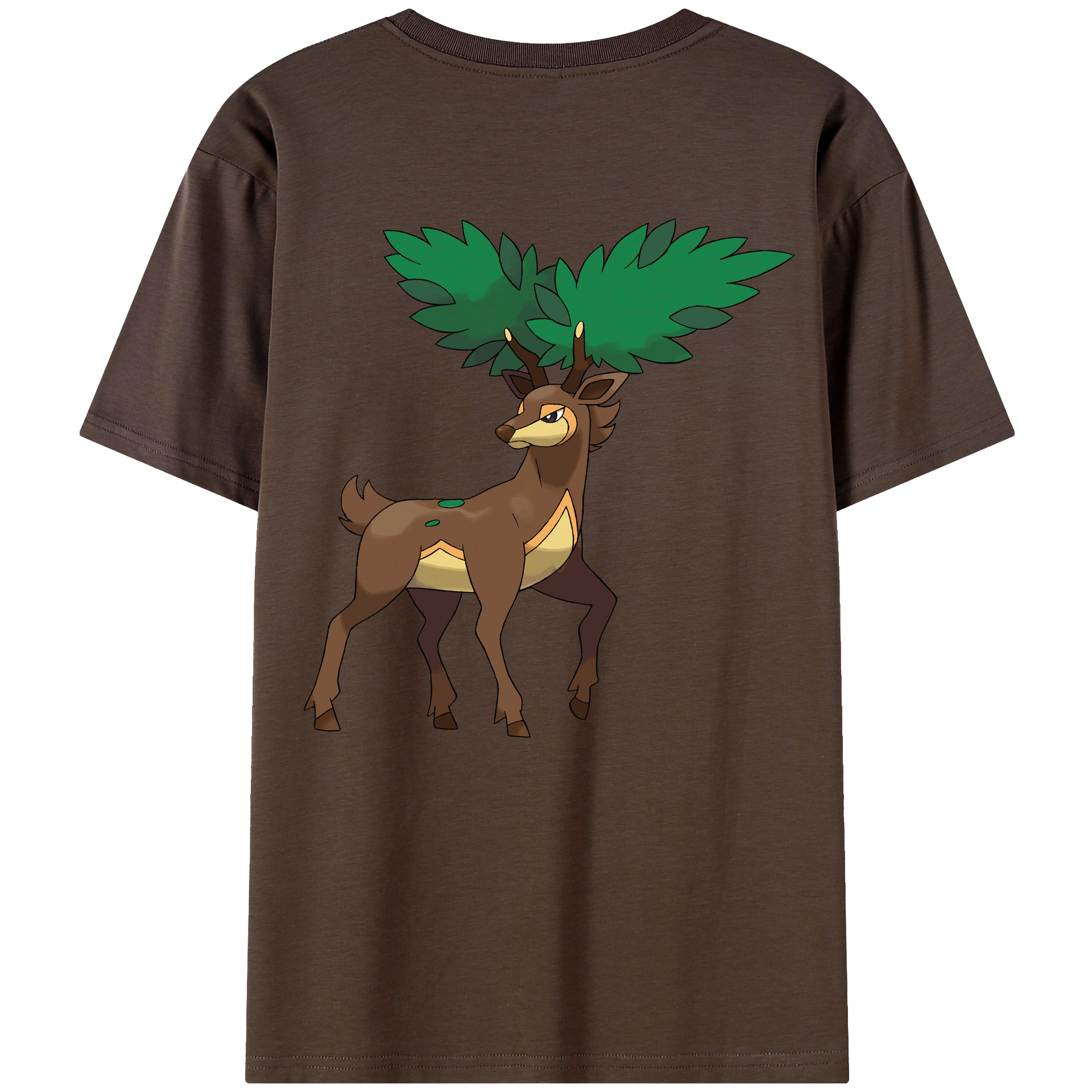 （画像用） ポケットモンスター Pokémon 綿100％半袖Tシャツ（背面プリント）