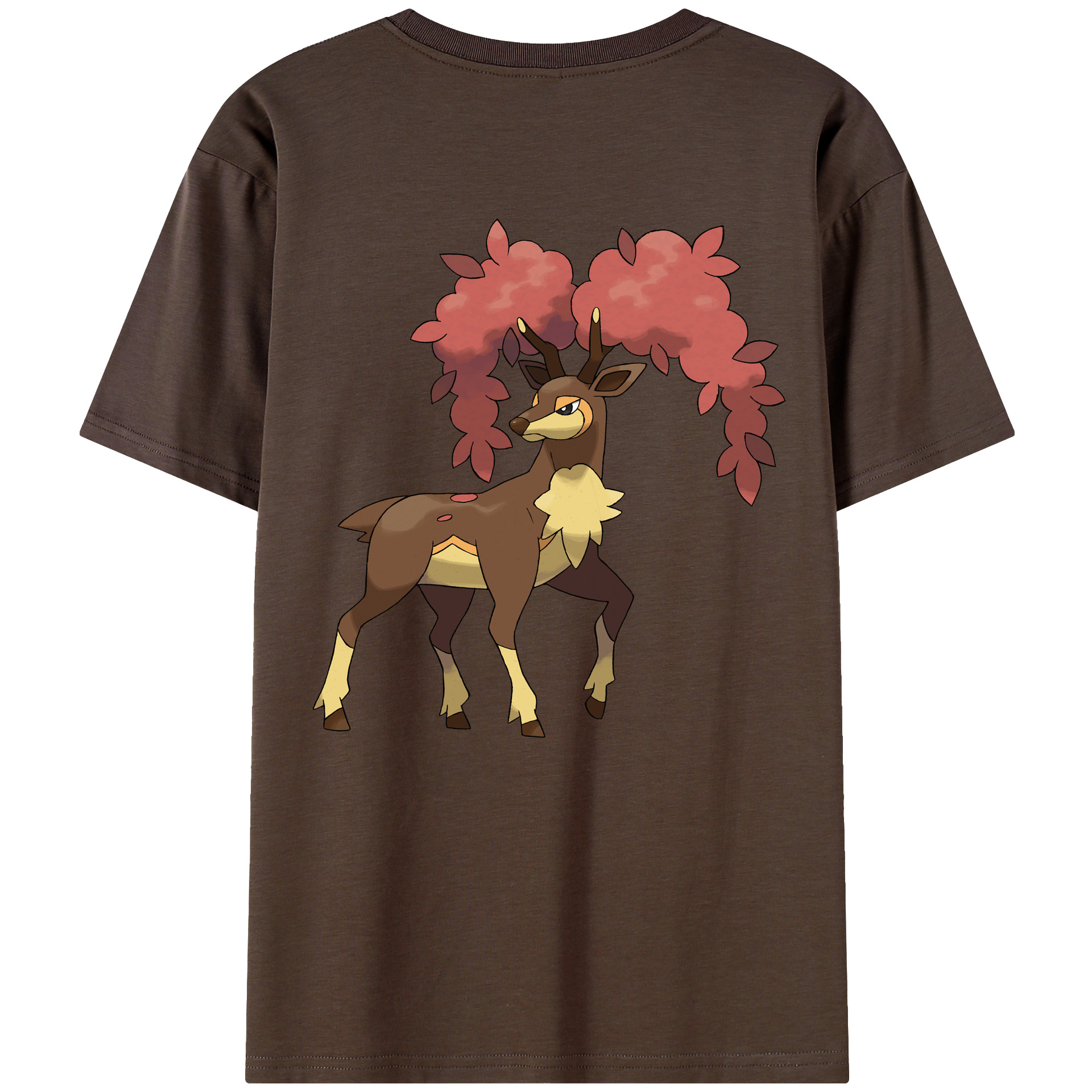 （画像用） ポケットモンスター Pokémon 綿100％半袖Tシャツ（背面プリント）