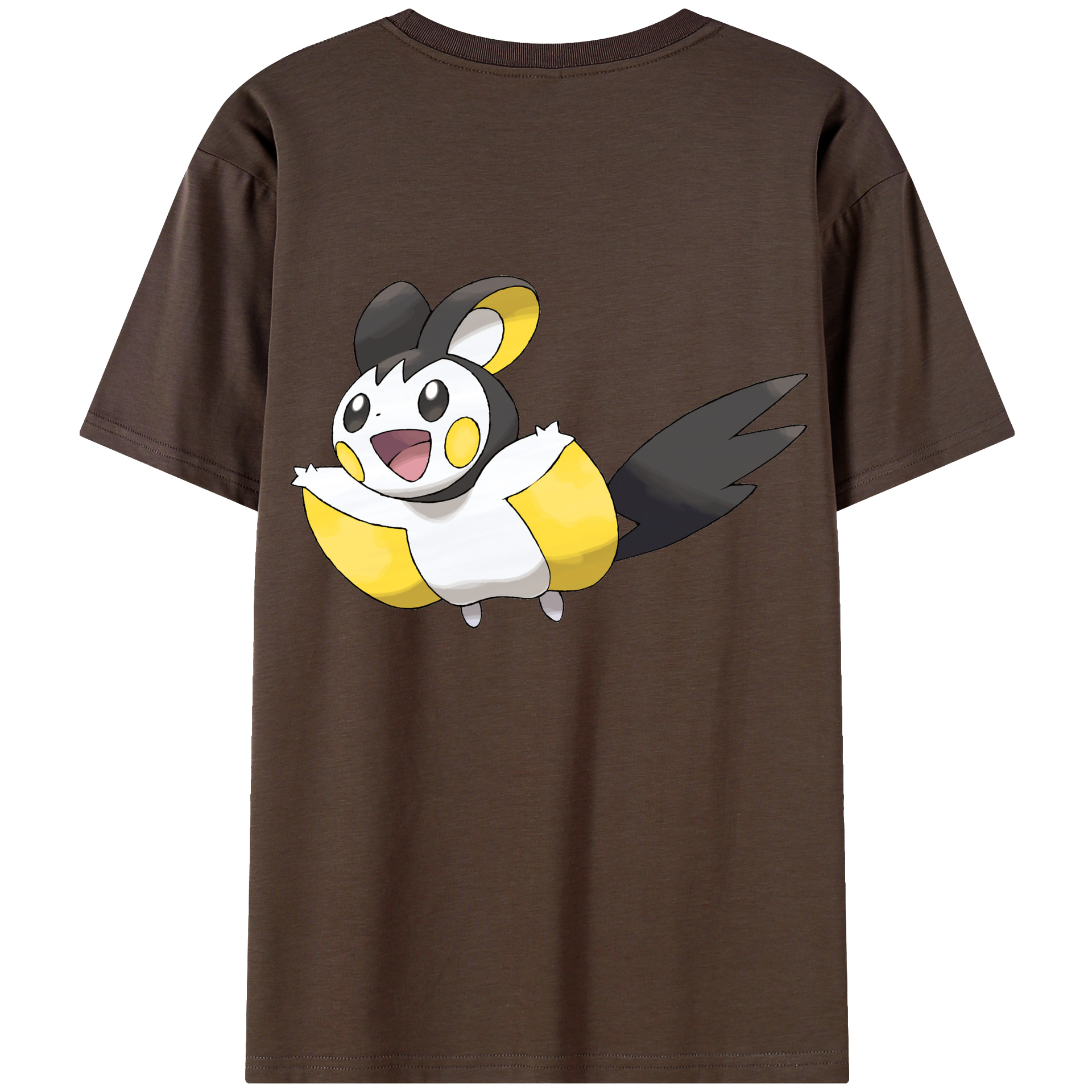 （画像用） ポケットモンスター Pokémon 綿100％半袖Tシャツ（背面プリント）