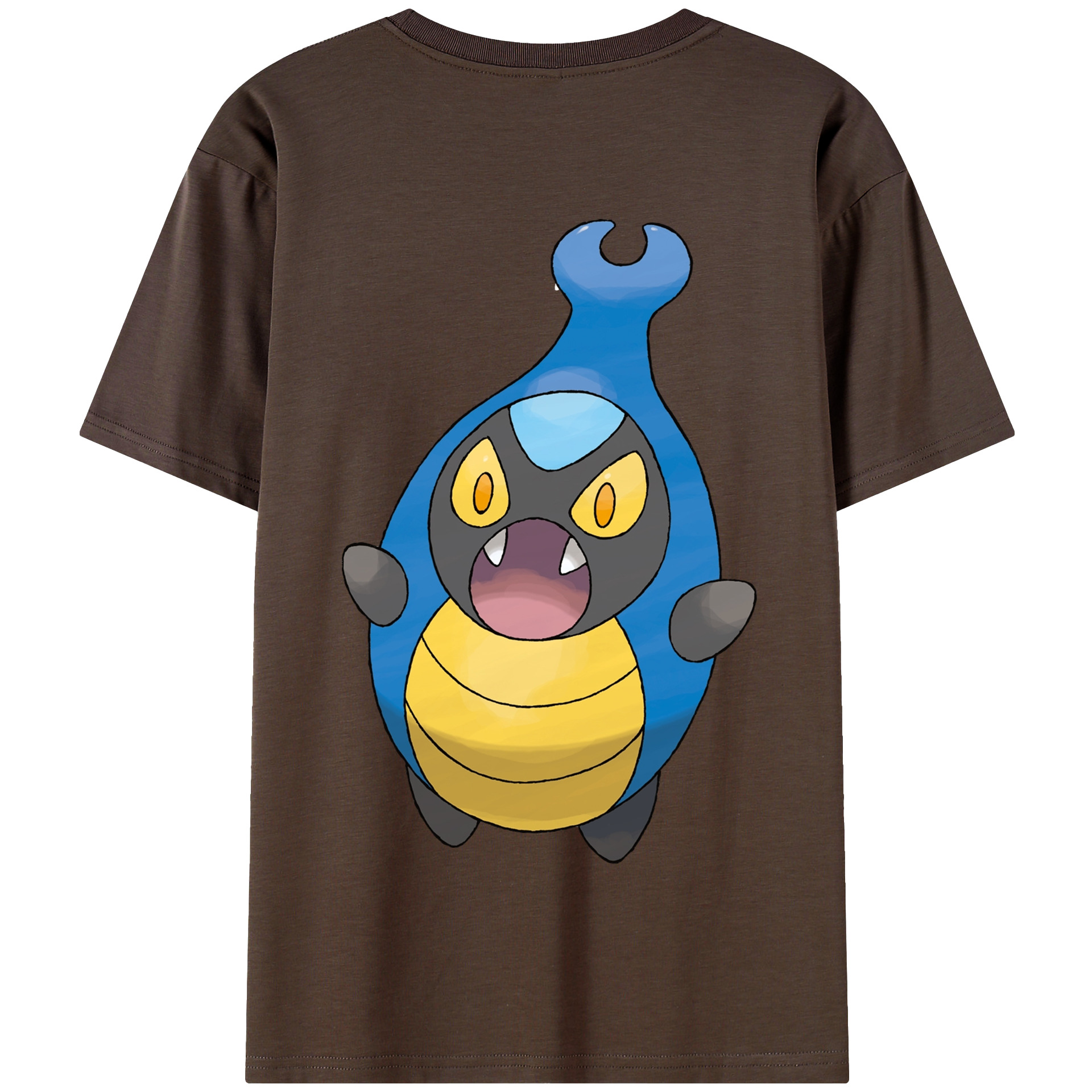 （画像用） ポケットモンスター Pokémon 綿100％半袖Tシャツ（背面プリント）