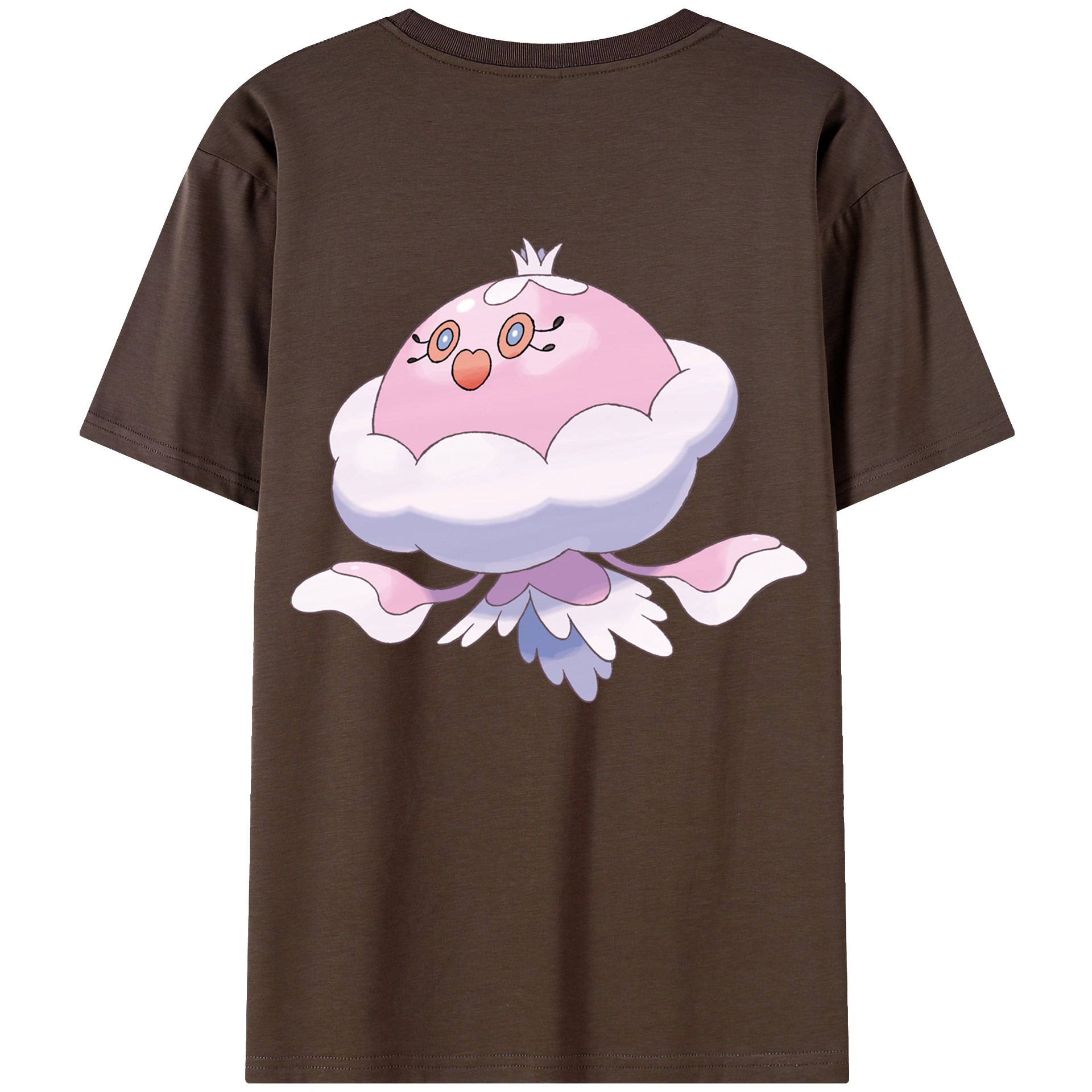 （画像用） ポケットモンスター Pokémon 綿100％半袖Tシャツ（背面プリント）
