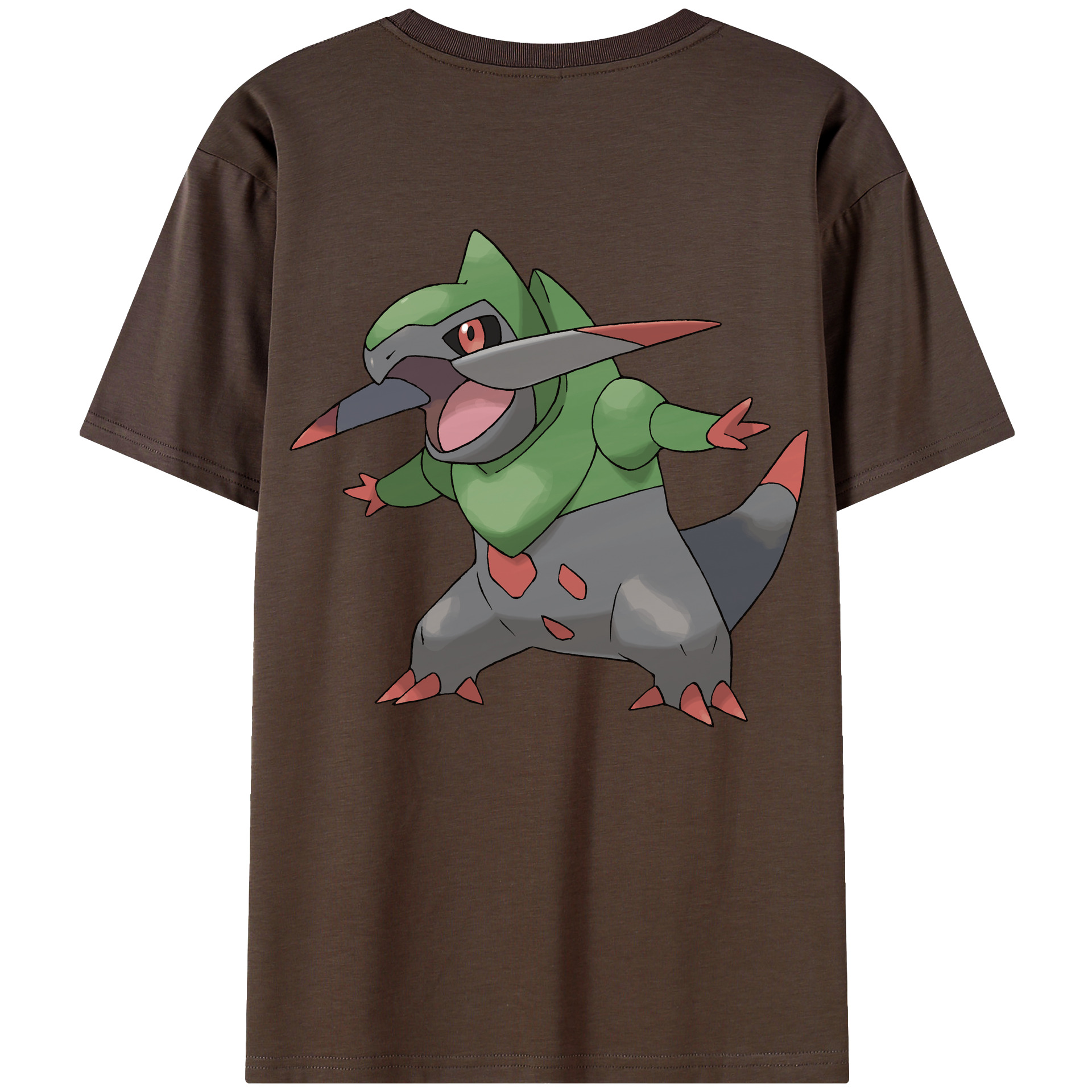 （画像用） ポケットモンスター Pokémon 綿100％半袖Tシャツ（背面プリント）