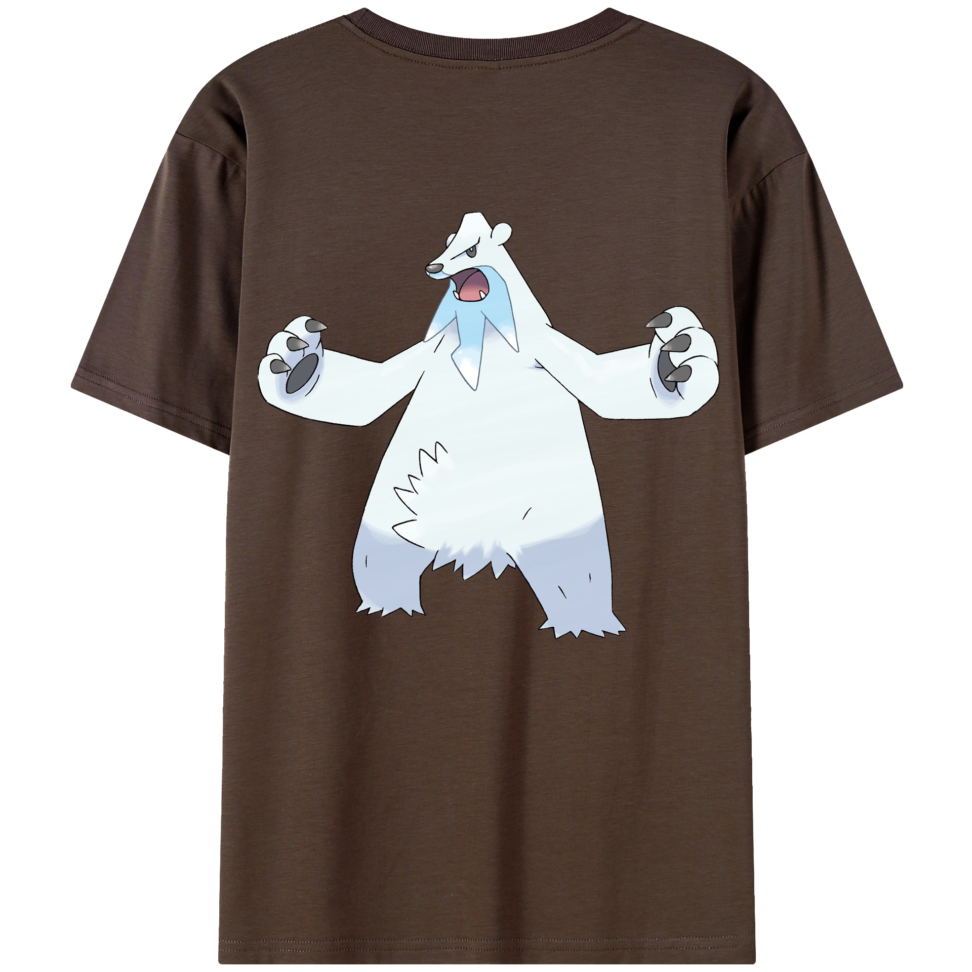 （画像用） ポケットモンスター Pokémon 綿100％半袖Tシャツ（背面プリント）