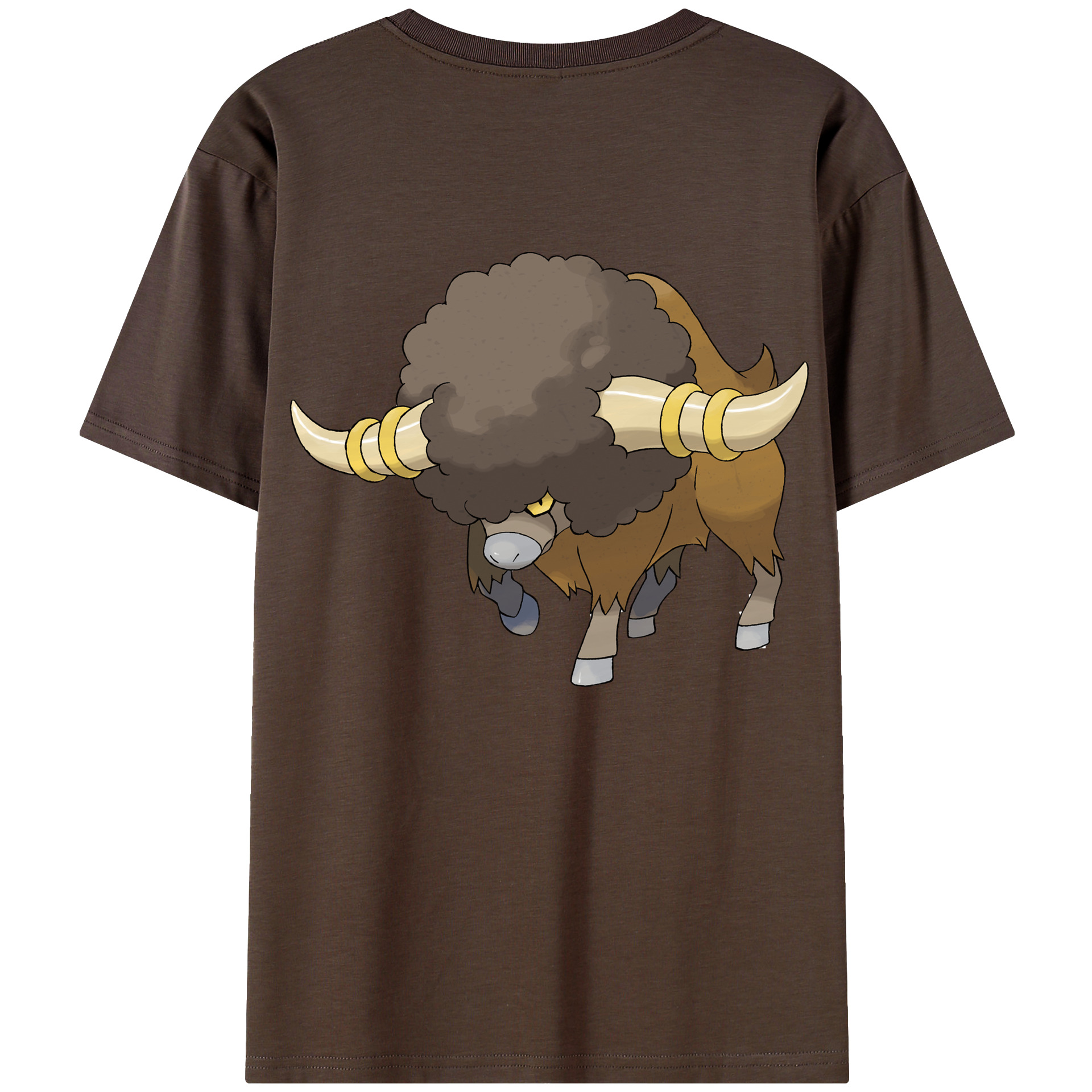 （画像用） ポケットモンスター Pokémon 綿100％半袖Tシャツ（背面プリント）