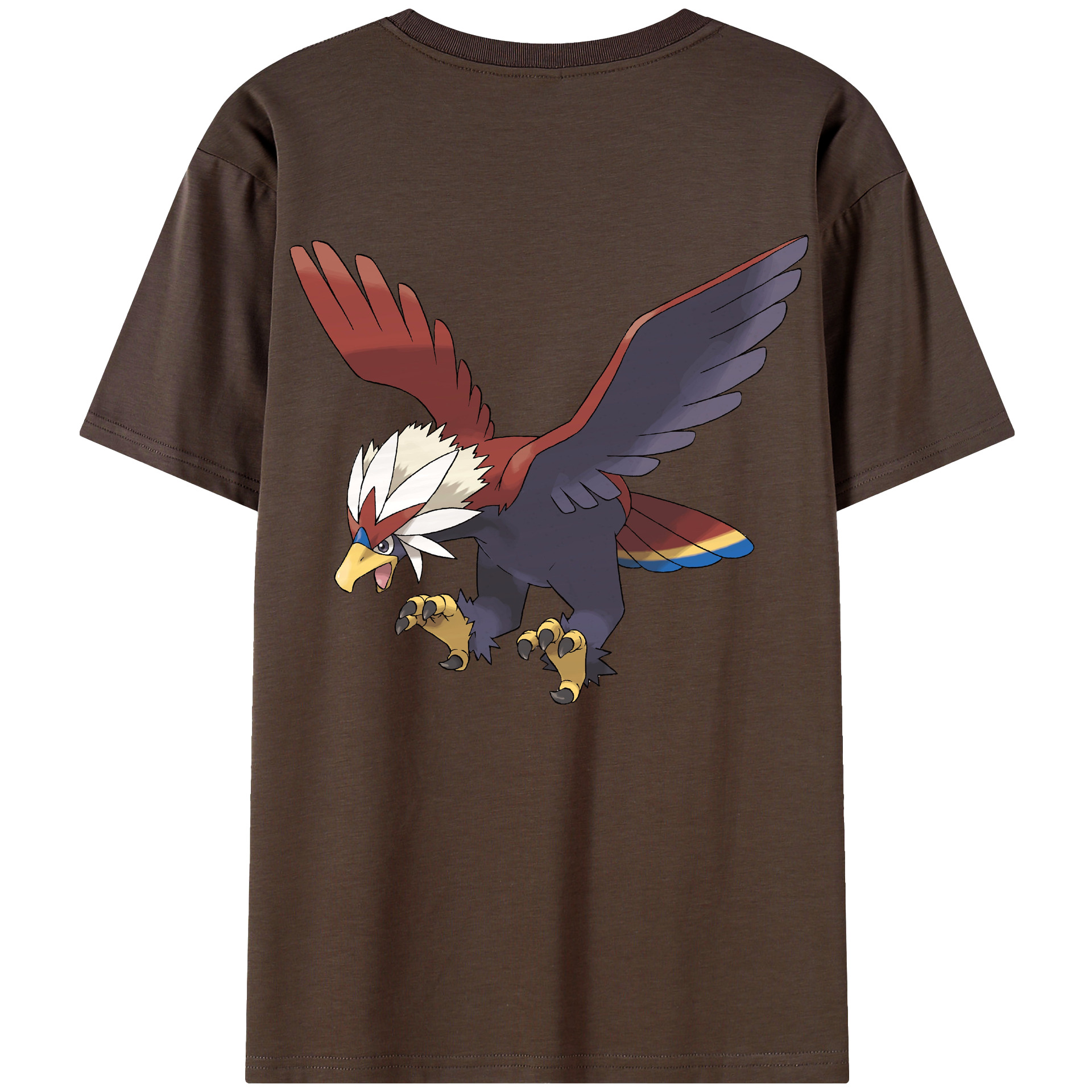 （画像用） ポケットモンスター Pokémon 綿100％半袖Tシャツ（背面プリント）