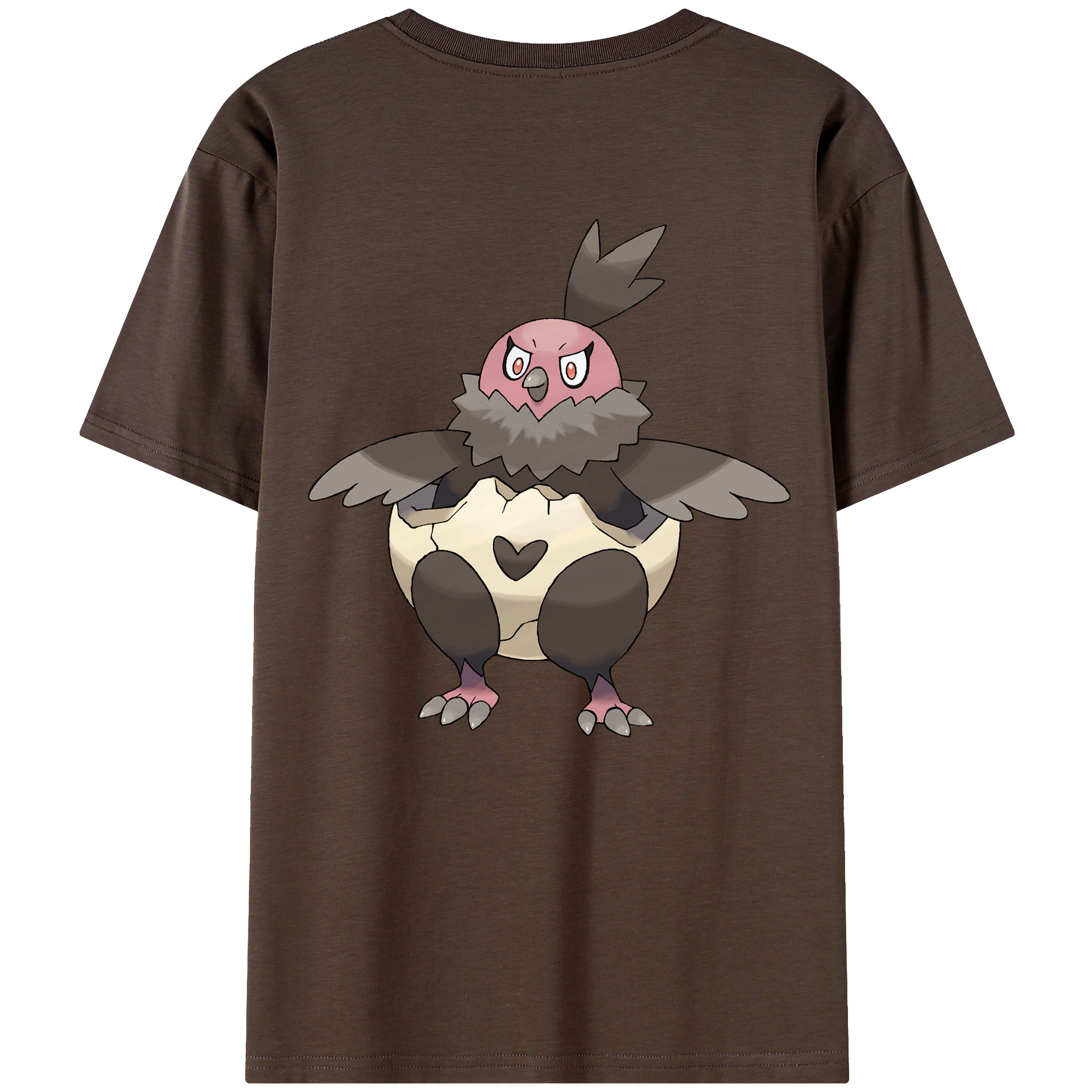 （画像用） ポケットモンスター Pokémon 綿100％半袖Tシャツ（背面プリント）