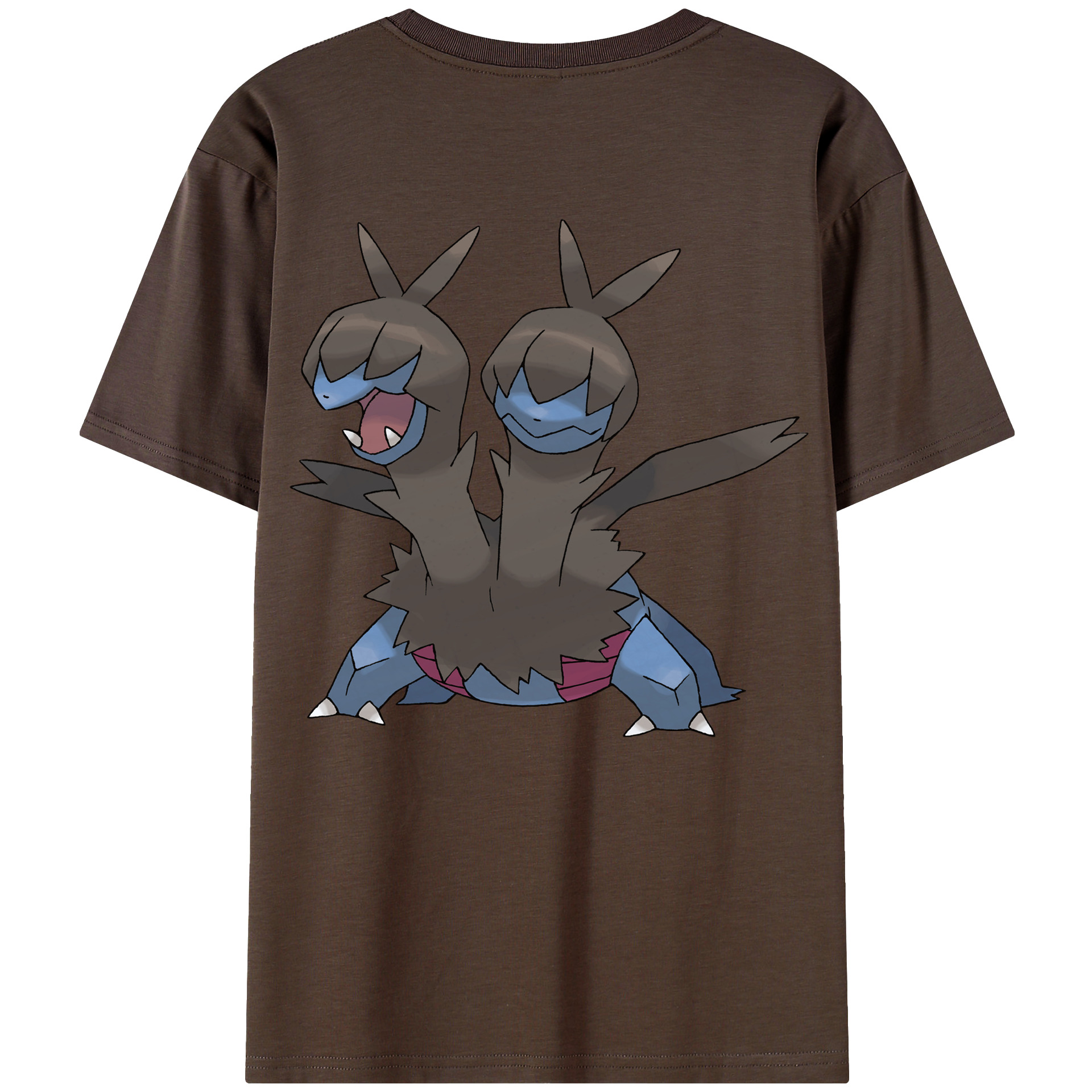 （画像用） ポケットモンスター Pokémon 綿100％半袖Tシャツ（背面プリント）