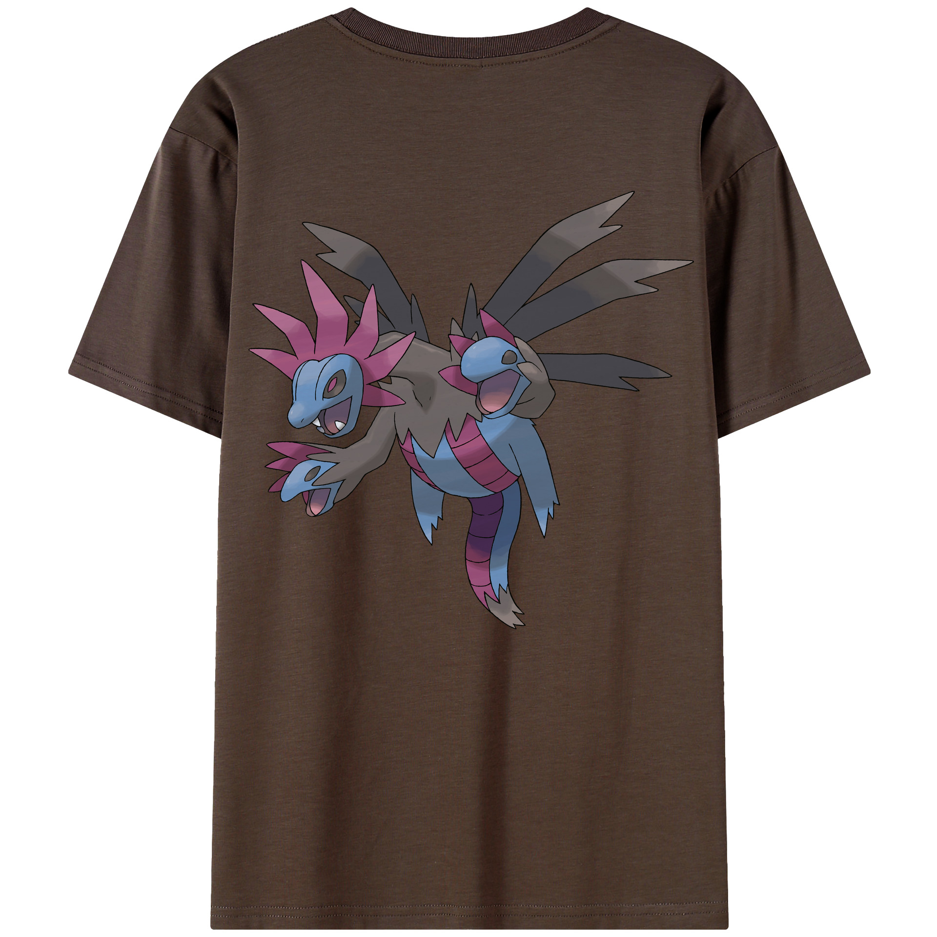 （画像用） ポケットモンスター Pokémon 綿100％半袖Tシャツ（背面プリント）
