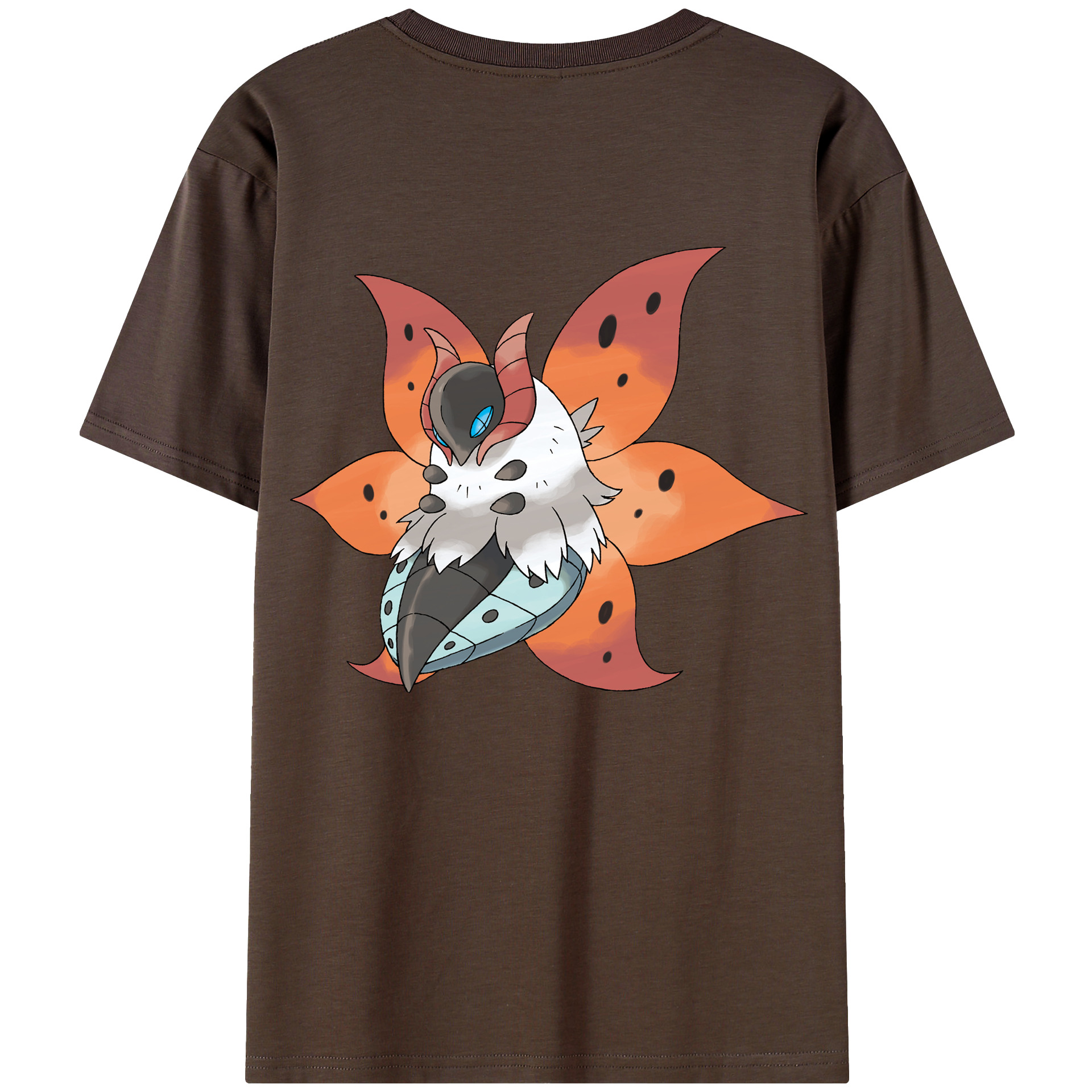 （画像用） ポケットモンスター Pokémon 綿100％半袖Tシャツ（背面プリント）