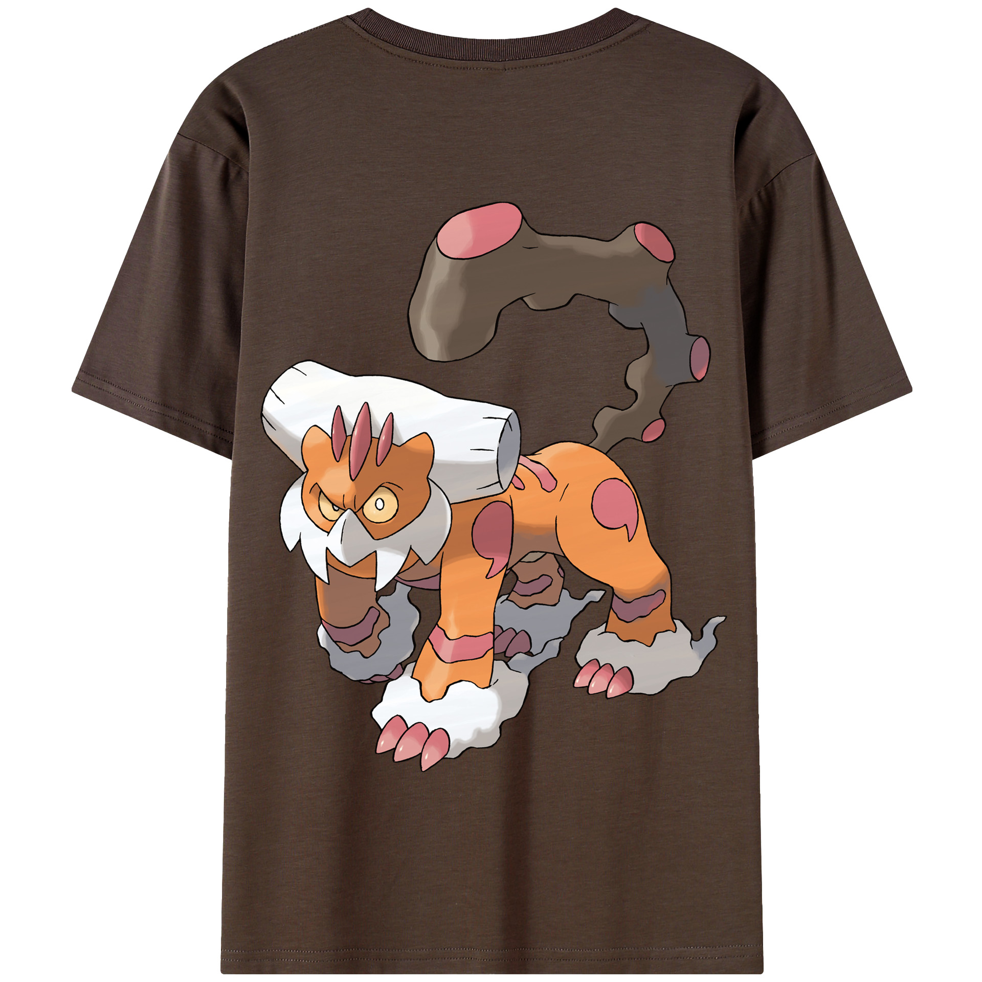 （画像用） ポケットモンスター Pokémon 綿100％半袖Tシャツ（背面プリント）